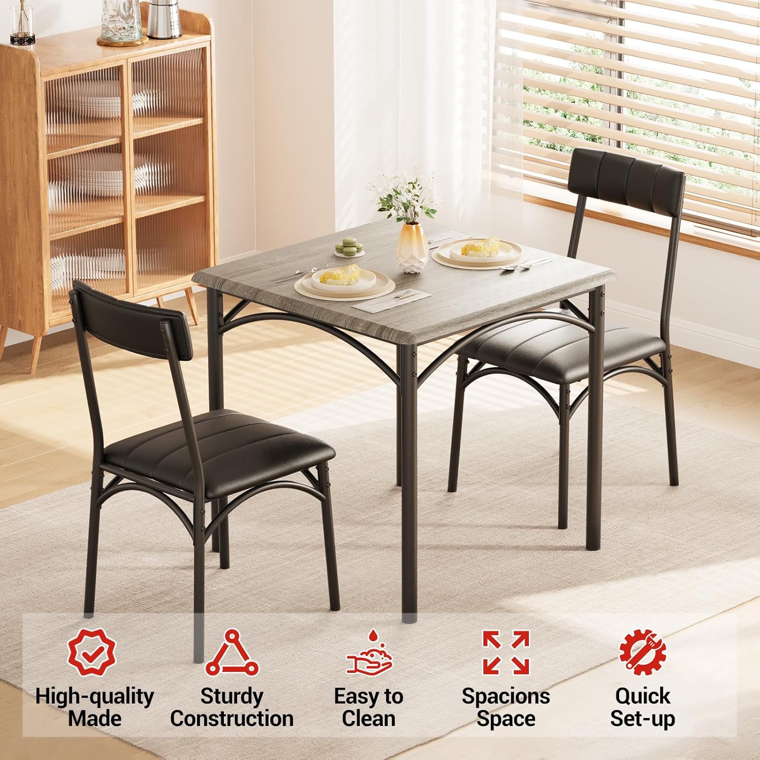 Garvee YHQ-PHO-0X295AD3 Dining-Sets - View #2