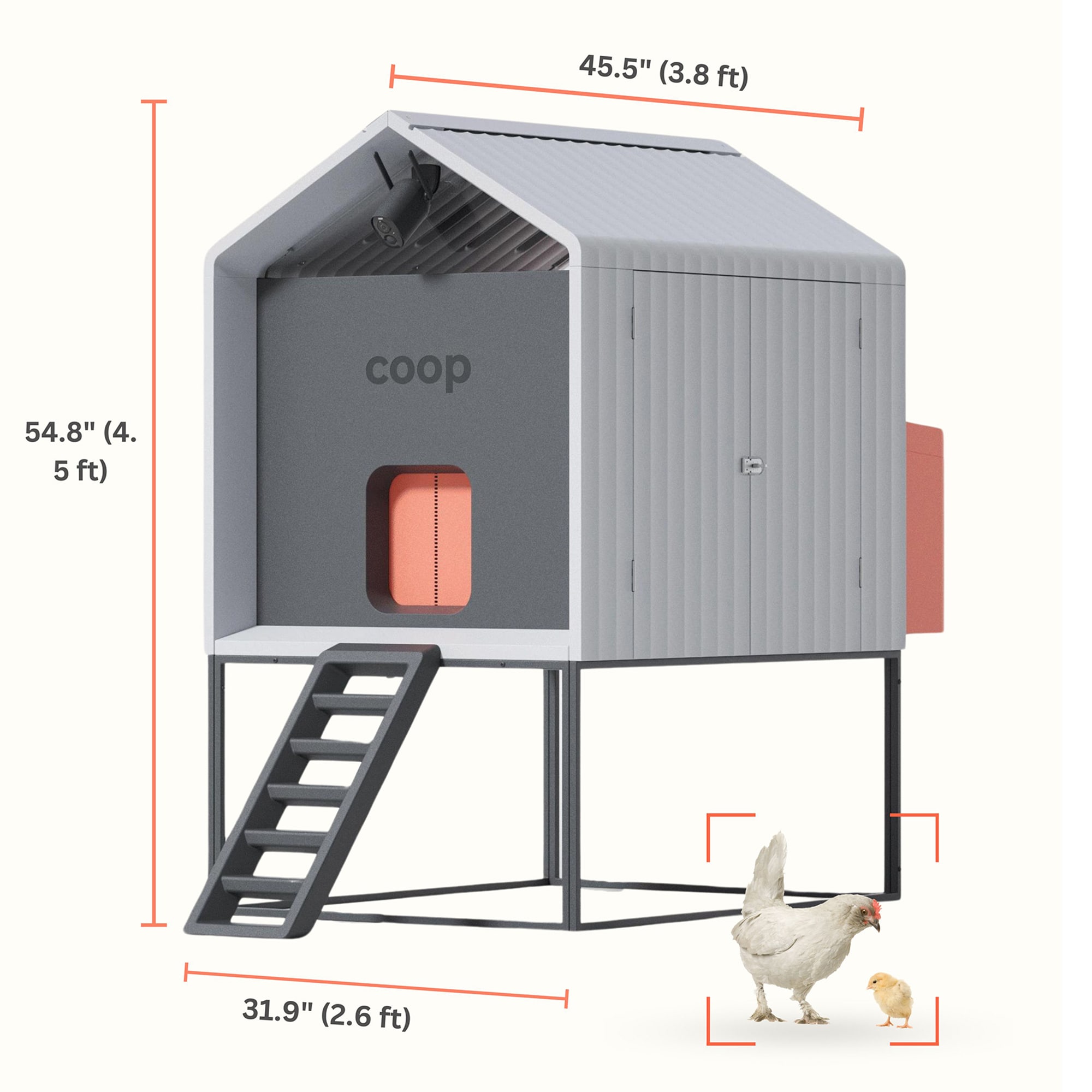 COOP CPCH200 Chicken-Coops-Rabbit-Hutches - View #3