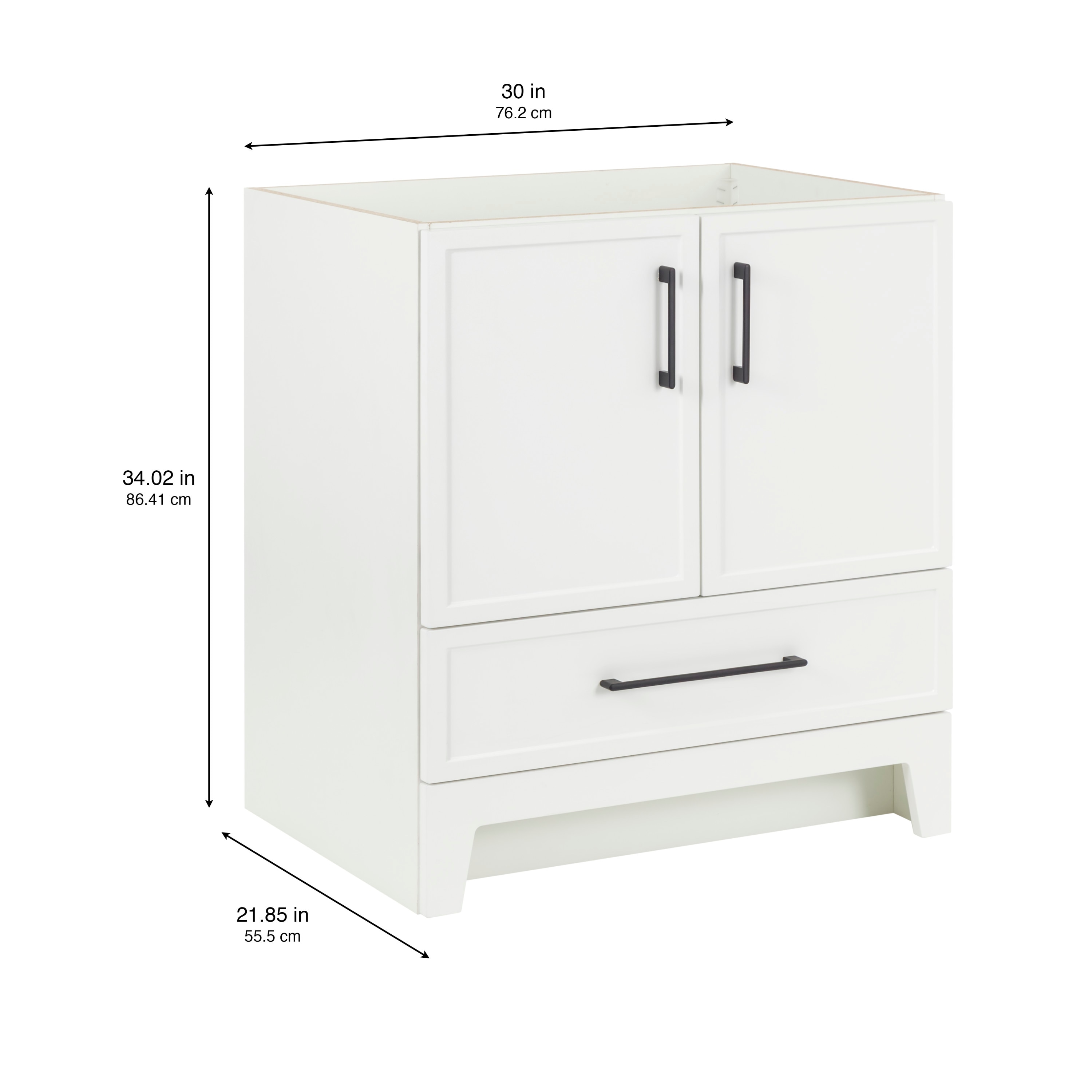 Style Selections ME30P1-WH vanities - View #4