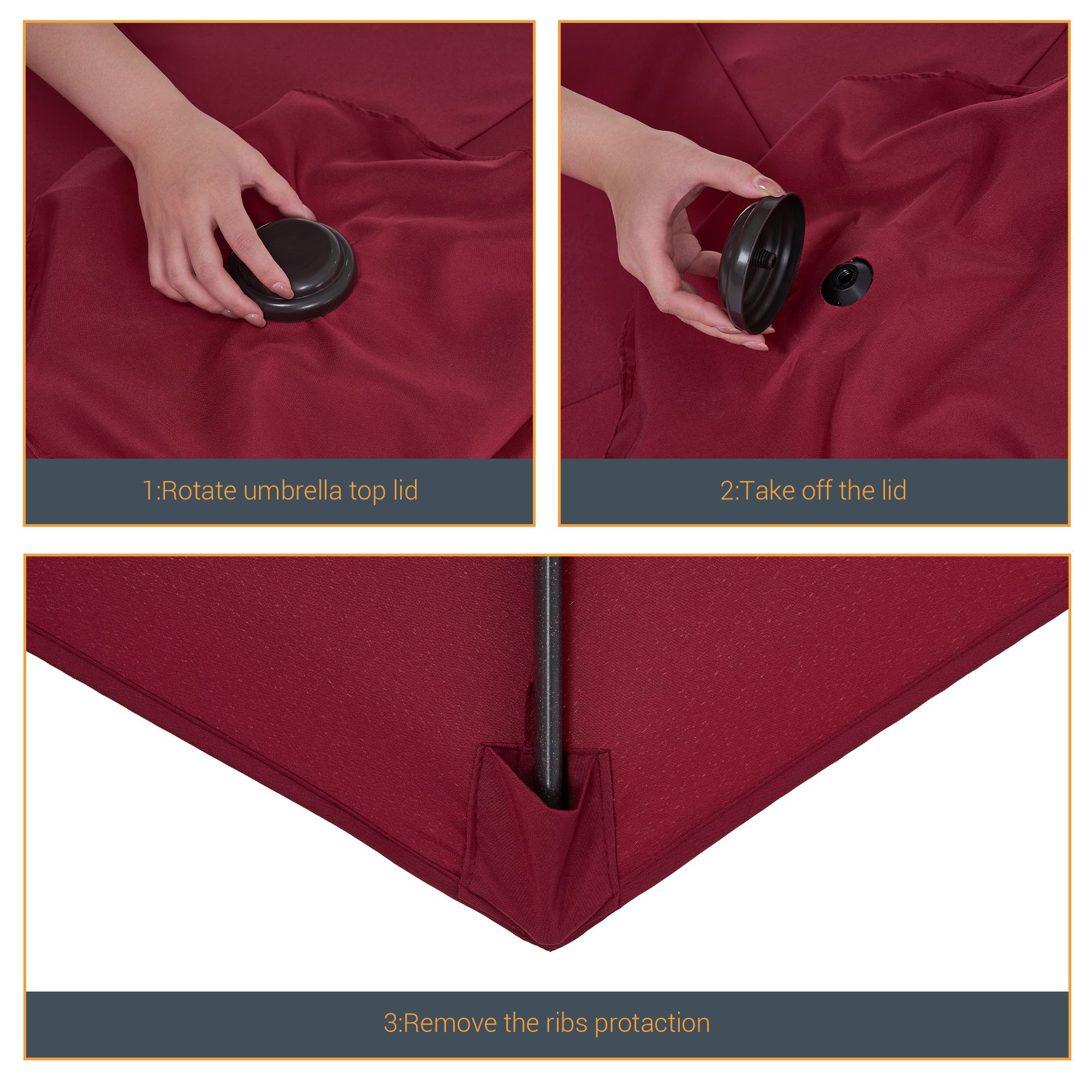 Sonkuki SD-90RD Umbrellas-2 - View #8