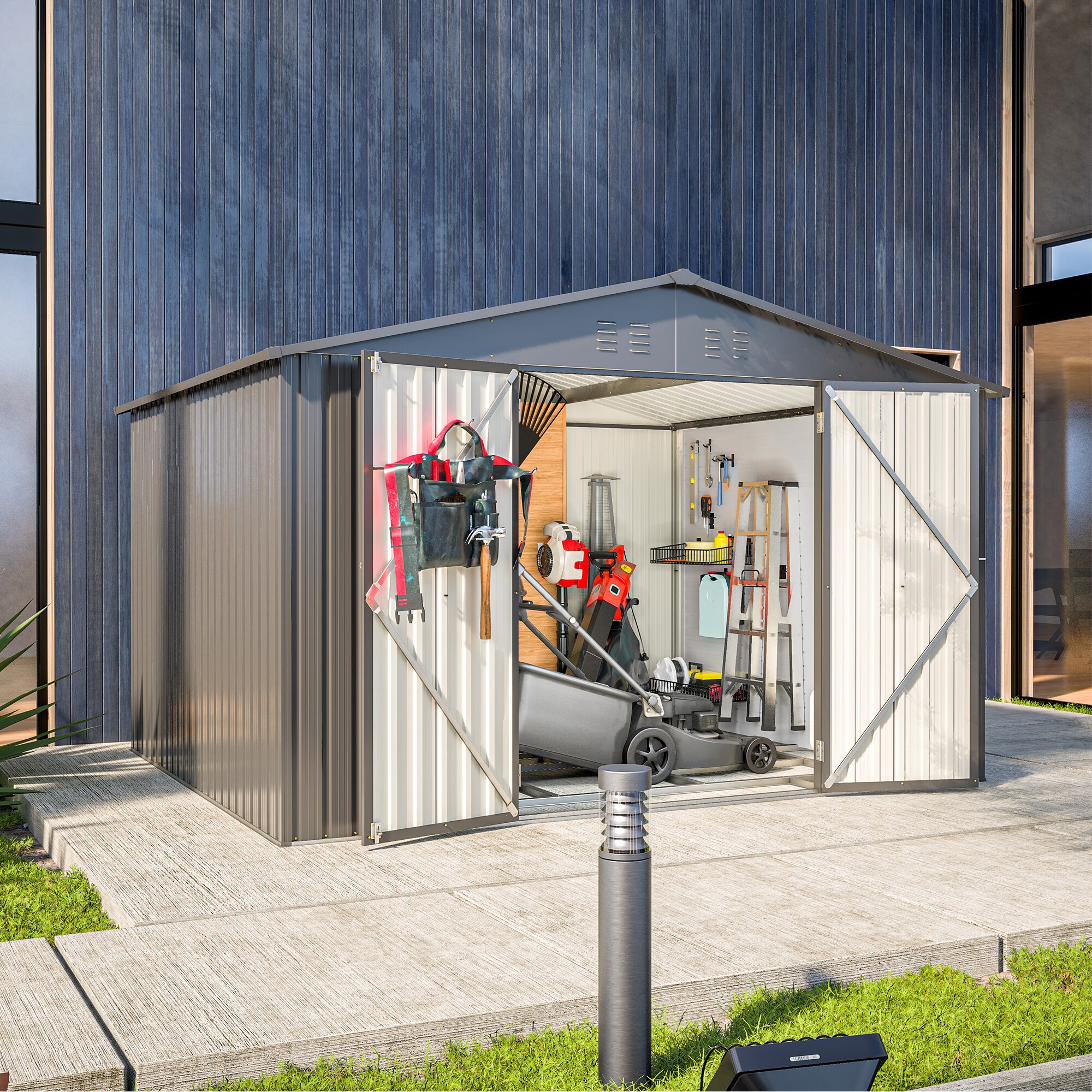 GDFStudio 323120 Metal-Storage-Buildings-Sheds - View #12