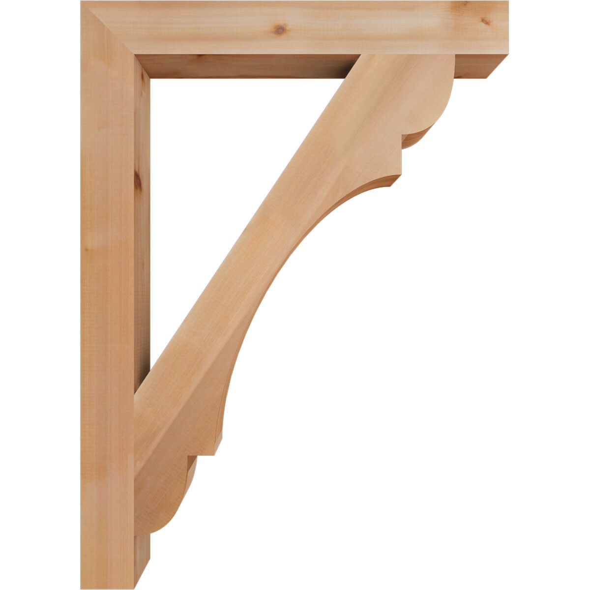 Ekena Millwork BKT04X32X44OLY05SWR Exterior-Brackets-Braces - View #3