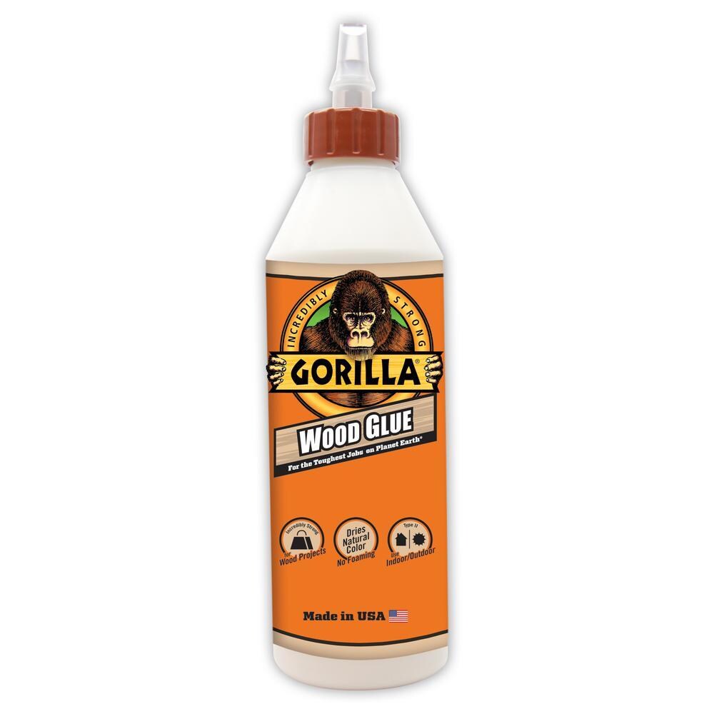 Gorilla Off-white, Interior/Exterior Wood Adhesive (Actual Net Contents ...