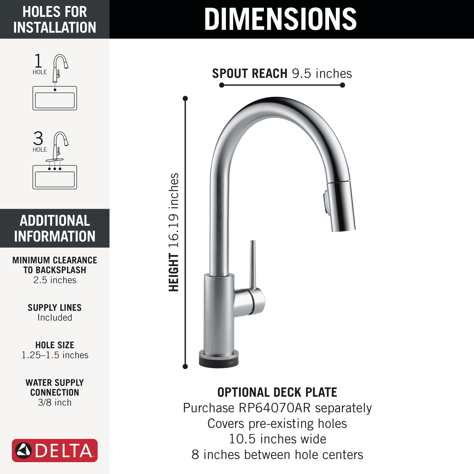 Delta 9159TLV-AR-DST Kitchen-Faucets - View #6