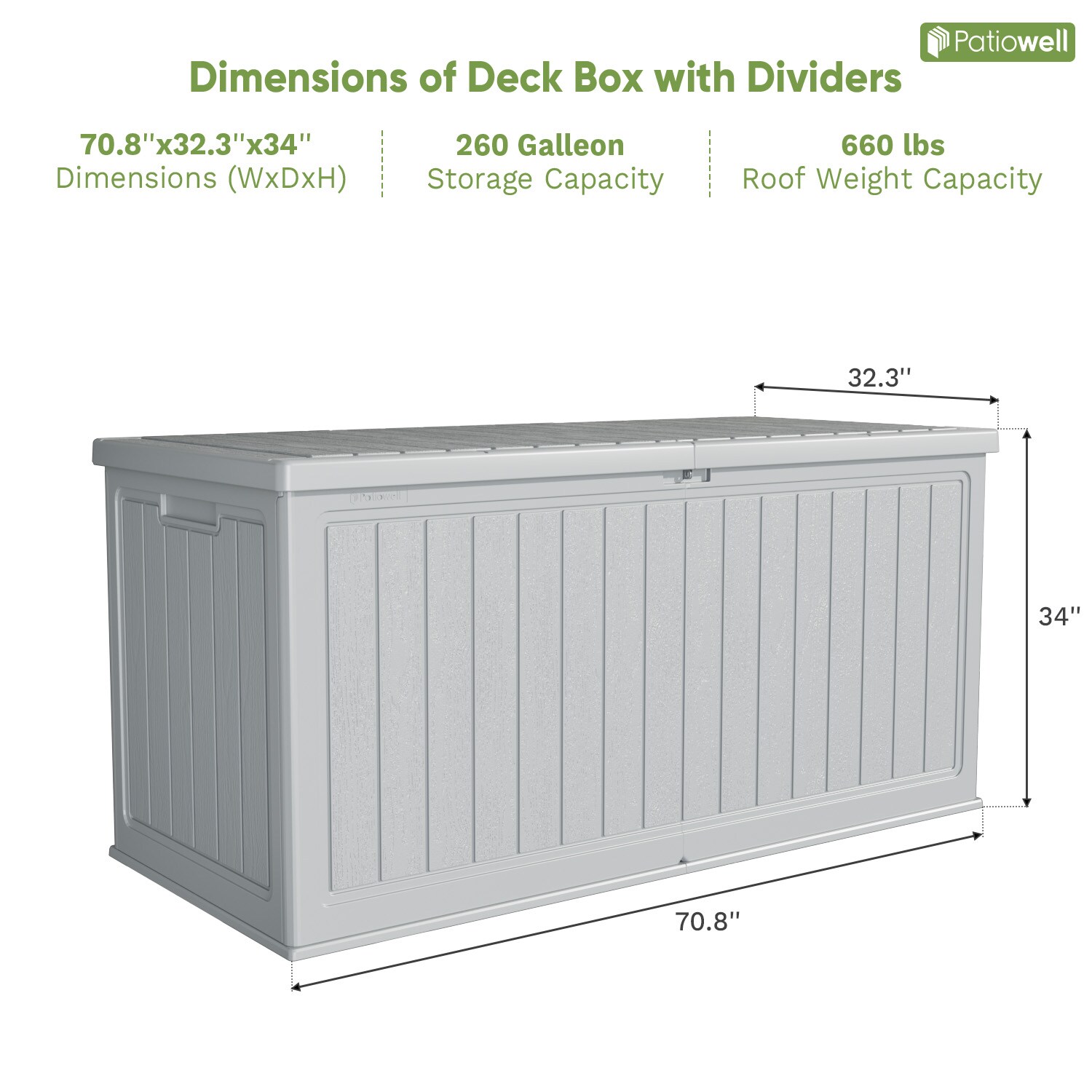Patiowell WES-0646-4 Deck-Boxes - View #9
