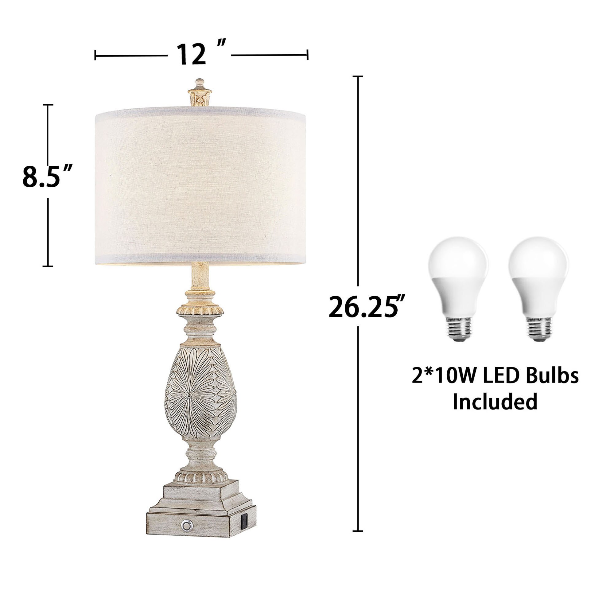 KAWOTI 21243 Table-Lamps - View #8
