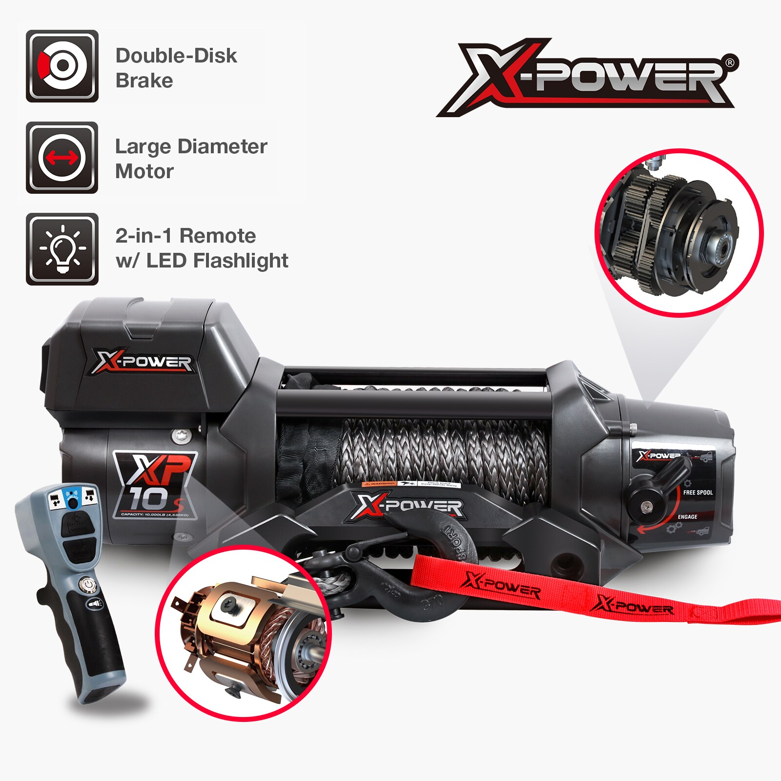 X-POWER 10802008 Winches-Accessories - View #5