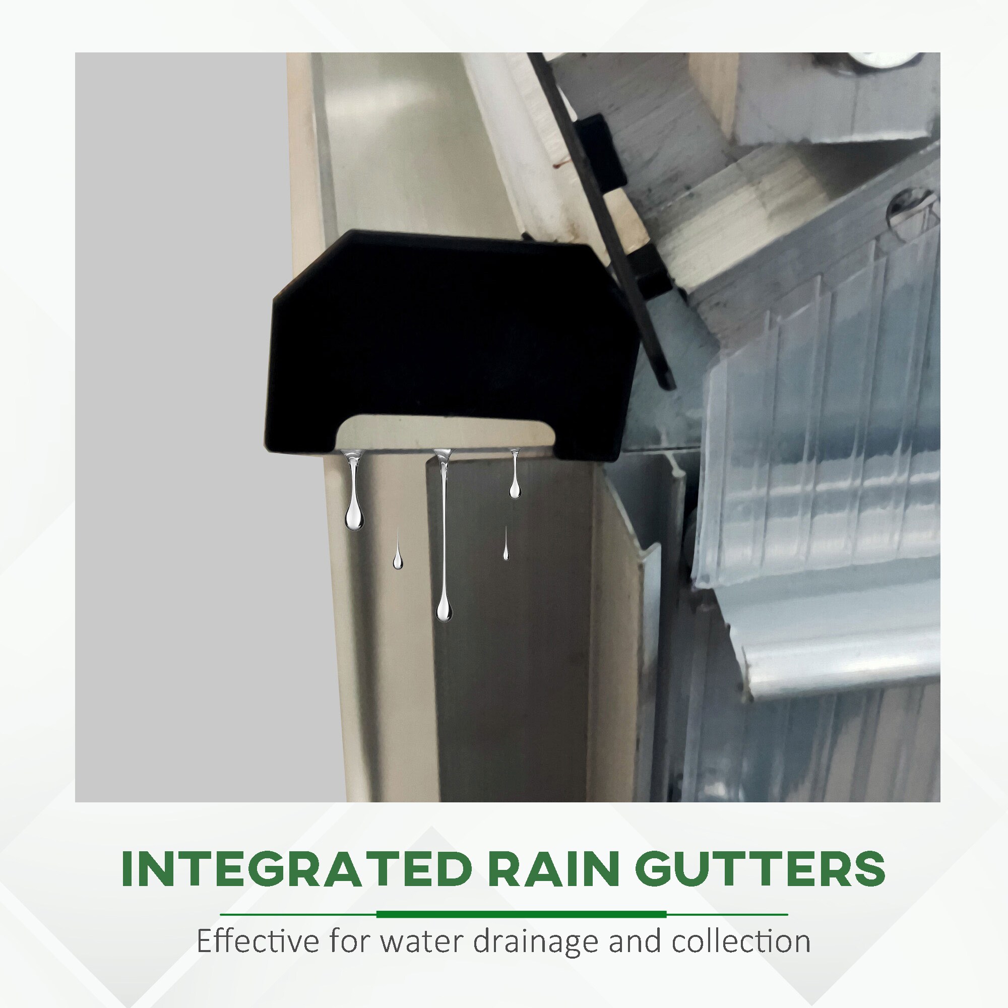 Outsunny 845-540V01SR greenhouses - View #5