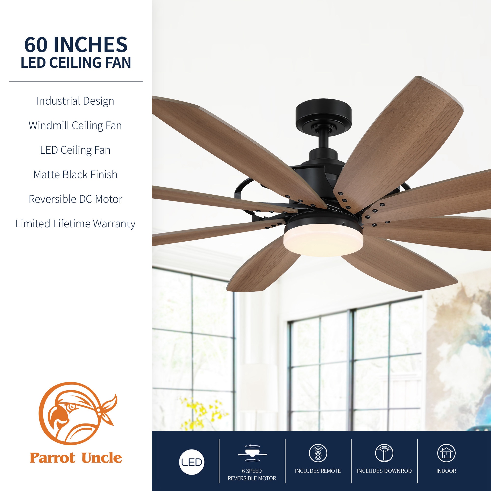 Parrot Uncle F8249110V Ceiling-Fans - View #7