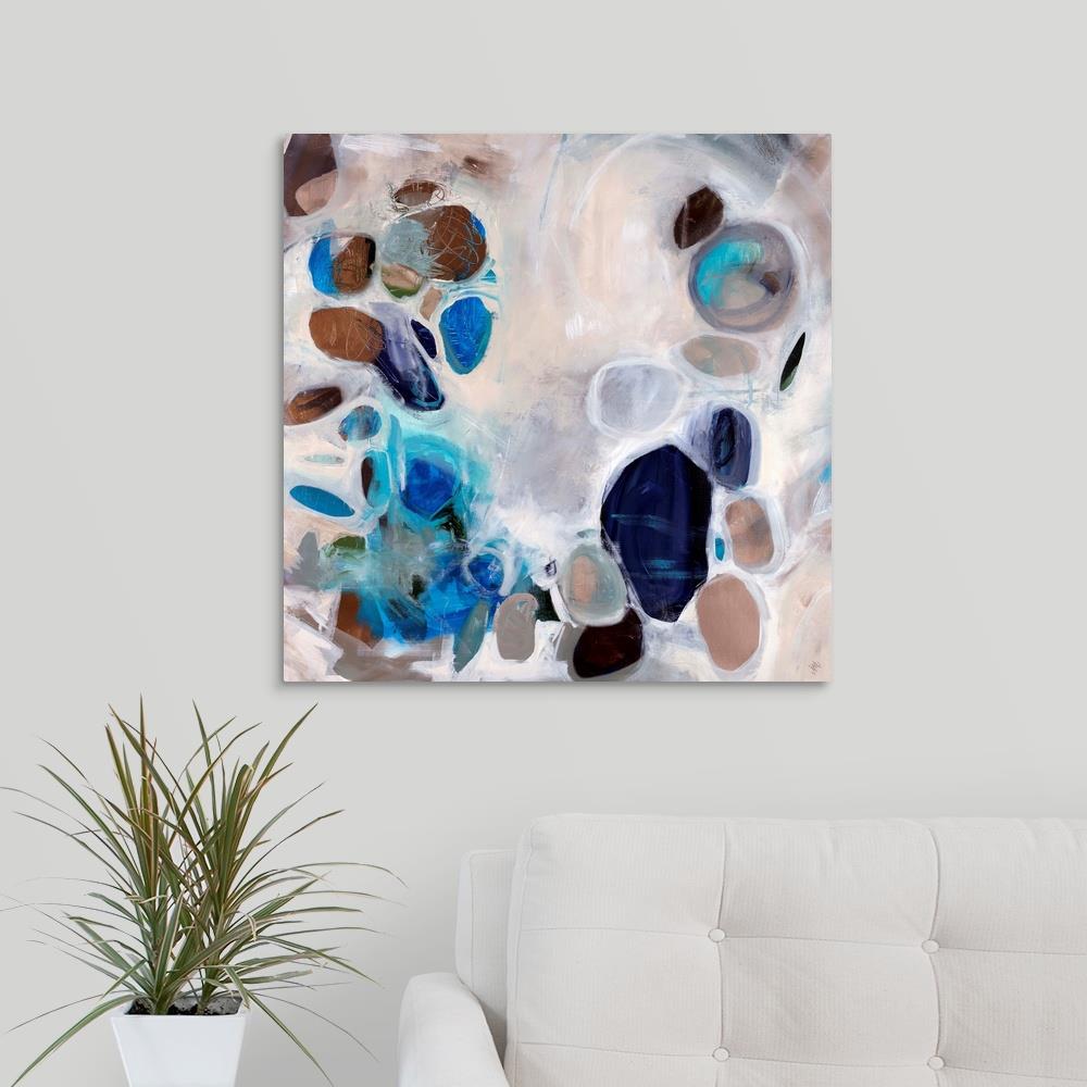 GreatBigCanvas 24 In H X 24 In W Abstract Print On Canvas At Lowes Com   14913606 