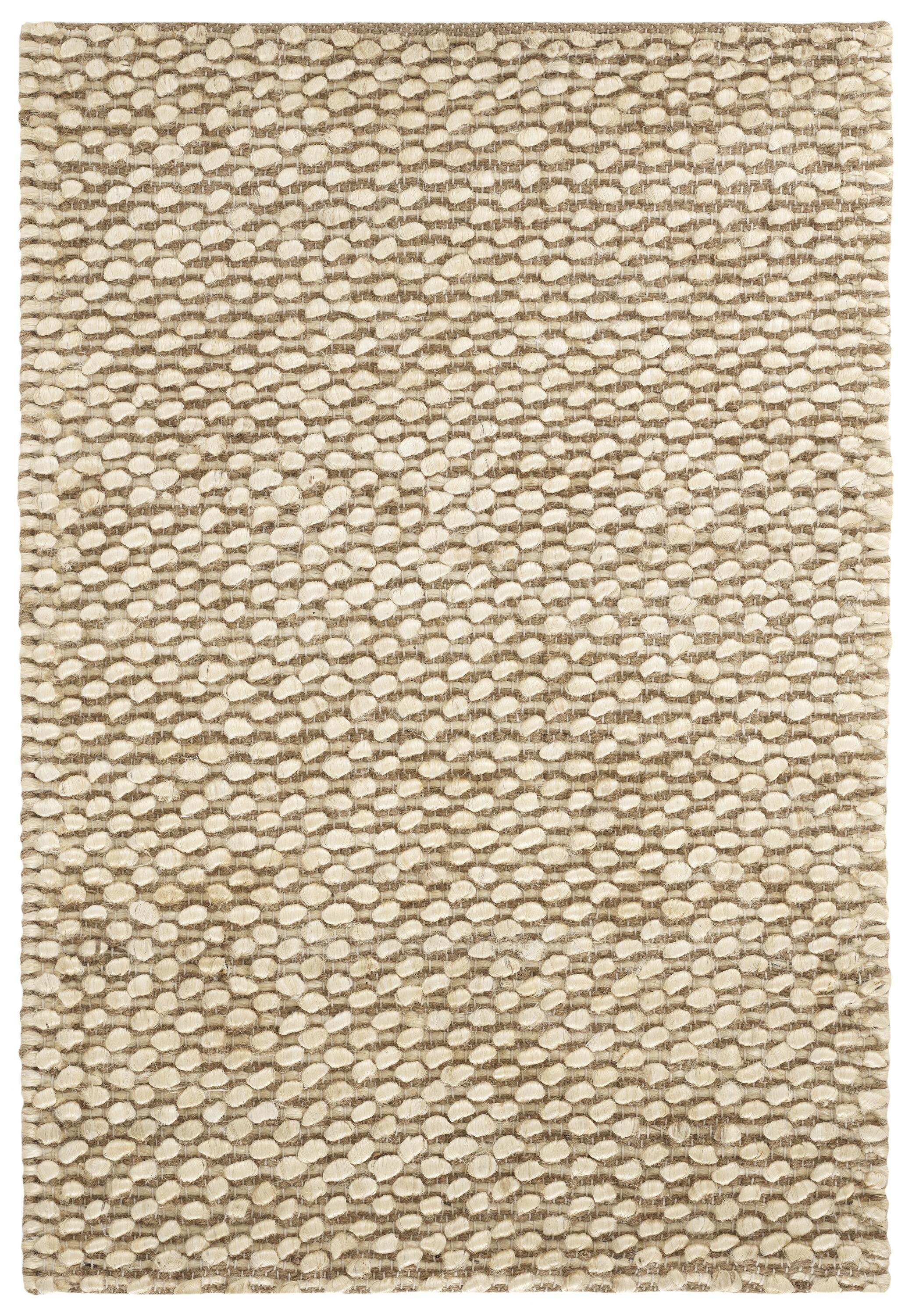 Home Conservatory CON46-258 Jute Natural Rectangular Indoor Solid Coastal Runner rug