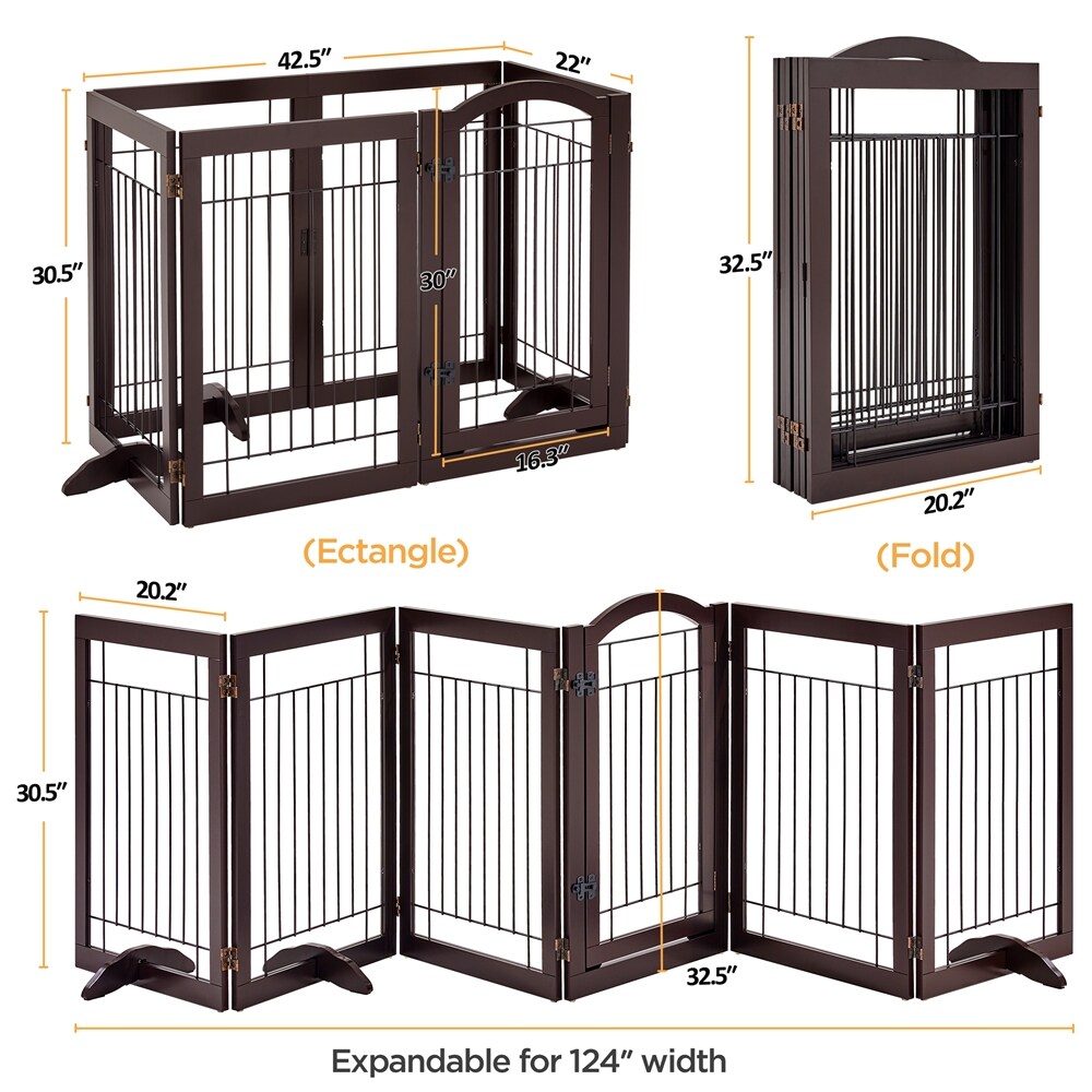 Yaheetech LSMDJK0001 Pet-Gates - View #3