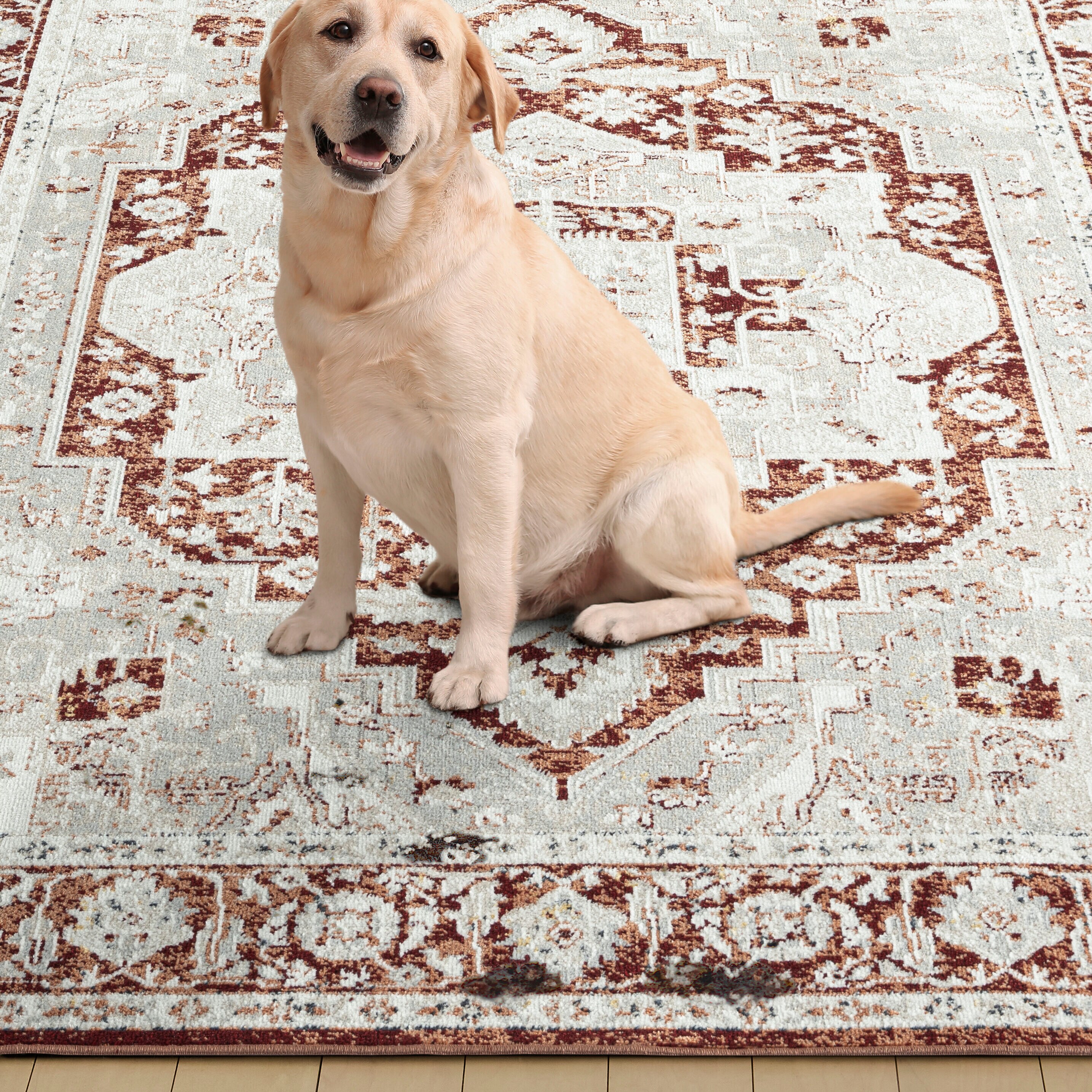 Super Area Rugs Oval 3' X 5' Brown Oval Braided Rug - Use as Entryway Rugs,  Kitchen Rugs, Bathroom Rugs - Reversible - Rustic - Country - Primitive 