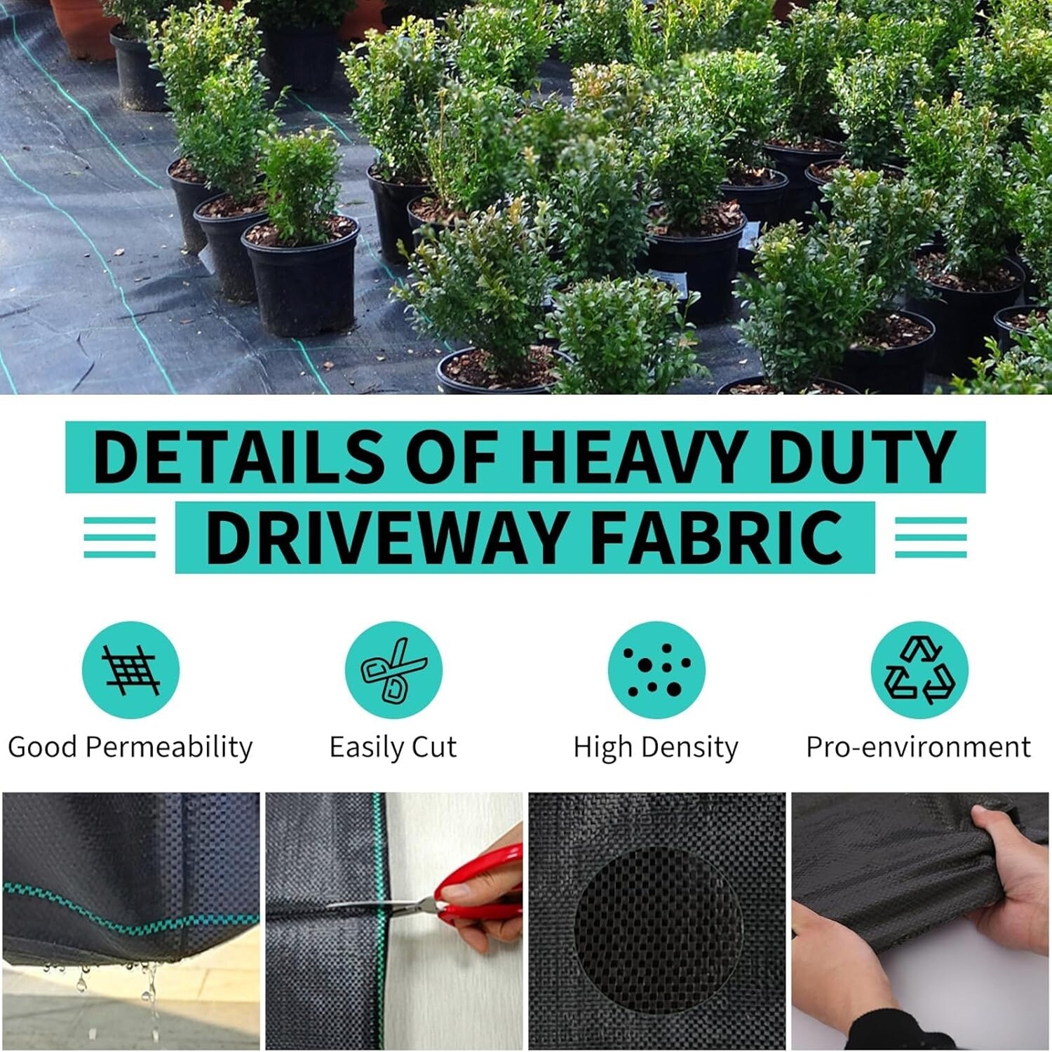 Garvee HQ-4-G3-3APP-Q3W6 Weed-Preventers - View #3