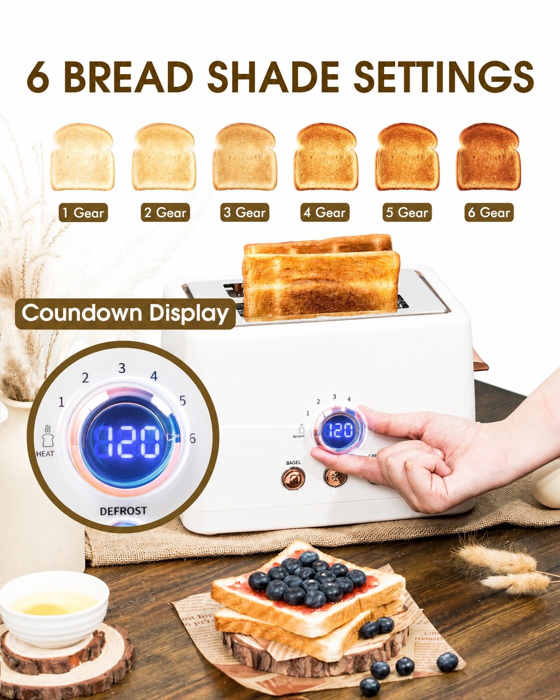 Aoibox LAB4MMDR toasters - View #2