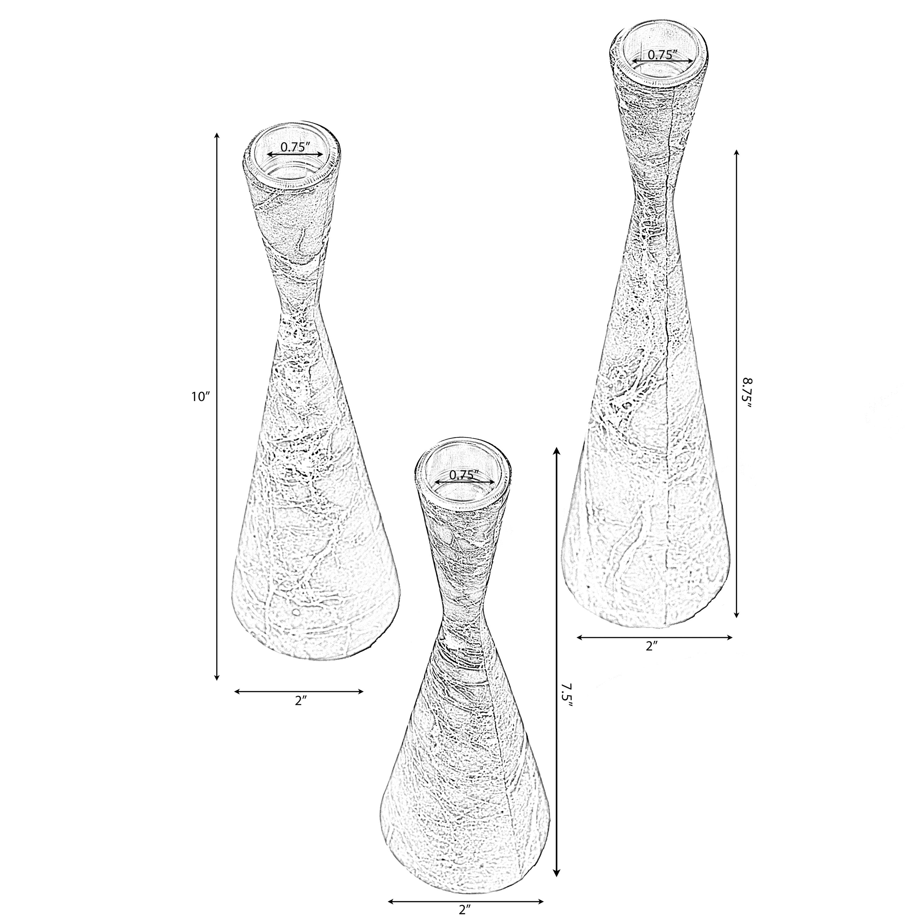 FABULAXE QI004063.GY.6 Candle-Holders - View #6