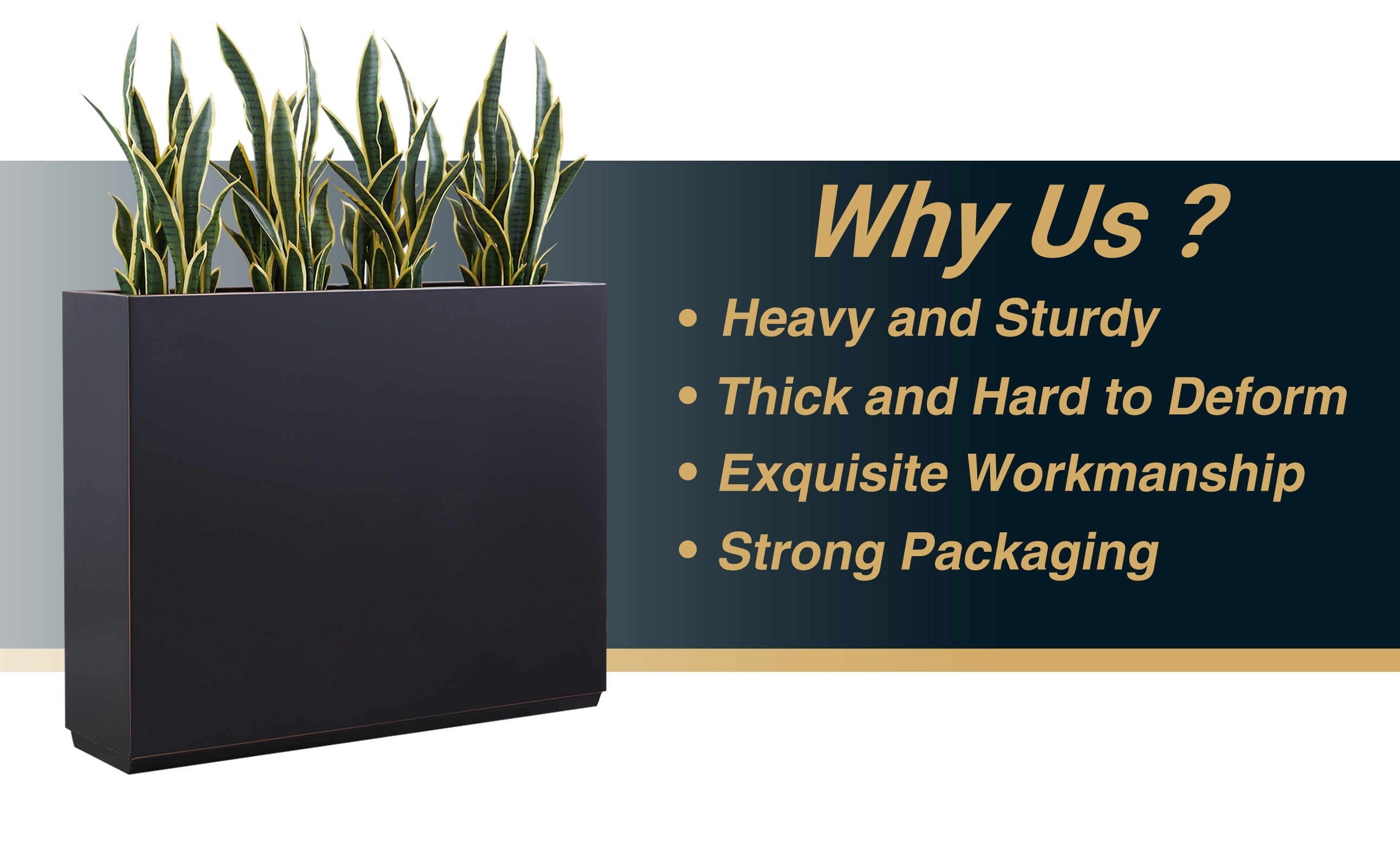 EDYO LIVING HCMP001-BLK Planter-Window-Box - View #9