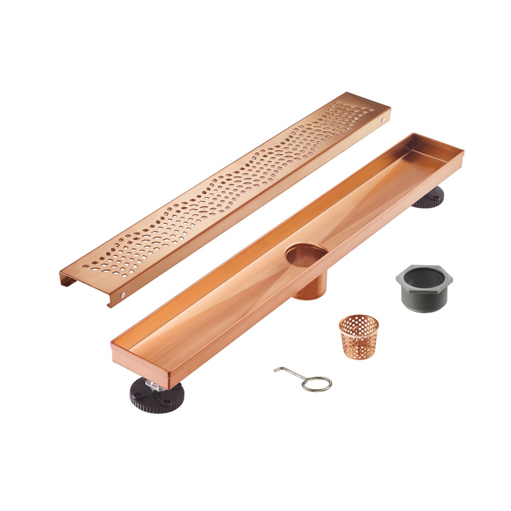 ELEGANTE DRAIN COLLECTION KD01A102-24-RG Drains-Flanges - View #4