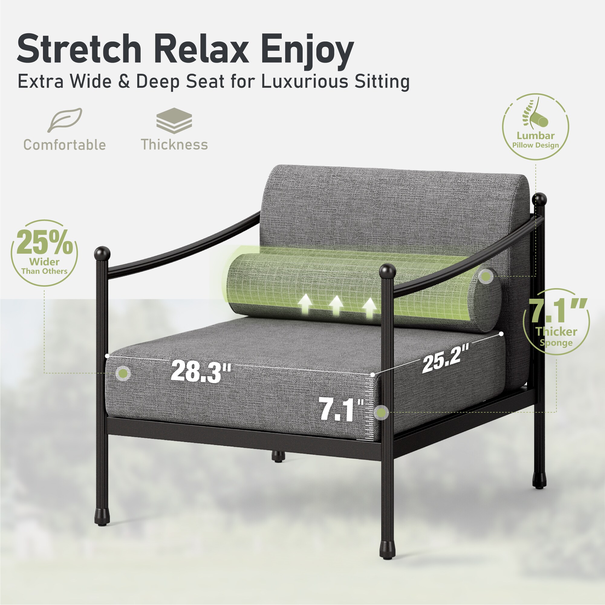 Sunshine Valley CR008-2-7 Patio-Conversation-Sets - View #7