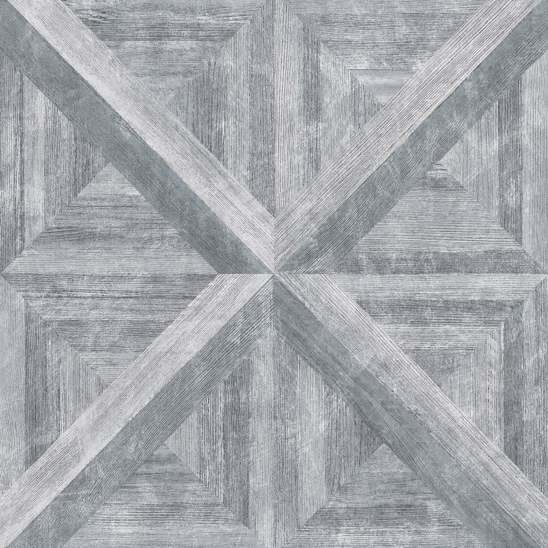 A-Street Prints 2922-25373 Trilogy 56.4-Sq. Feet Grey Non-woven Wood Unpasted Wallpaper
