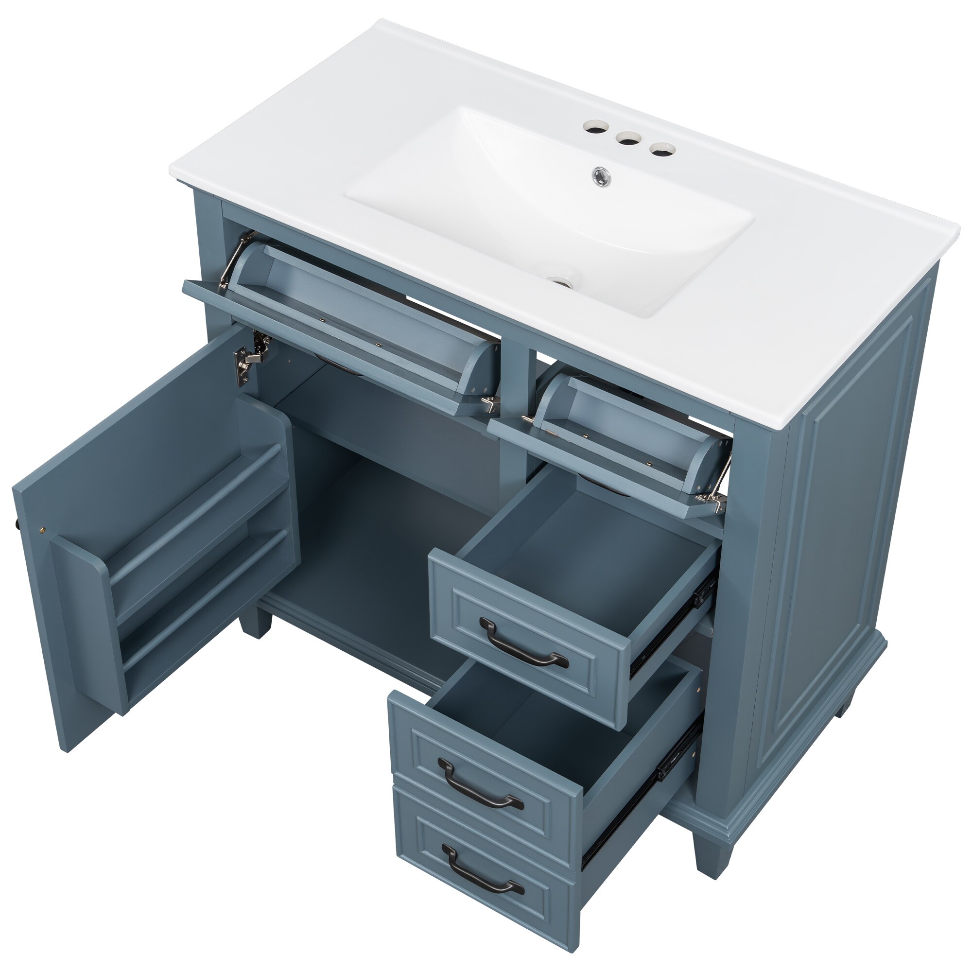 Iseryn YSG554CP336 Bath-Vanity-Combo - View #6