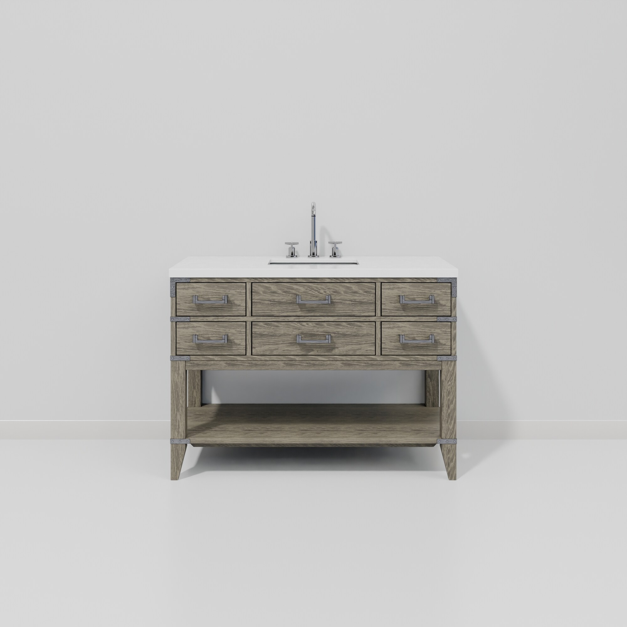 Lexora LVGR48SR201 Bath-Vanity-Combo - View #4