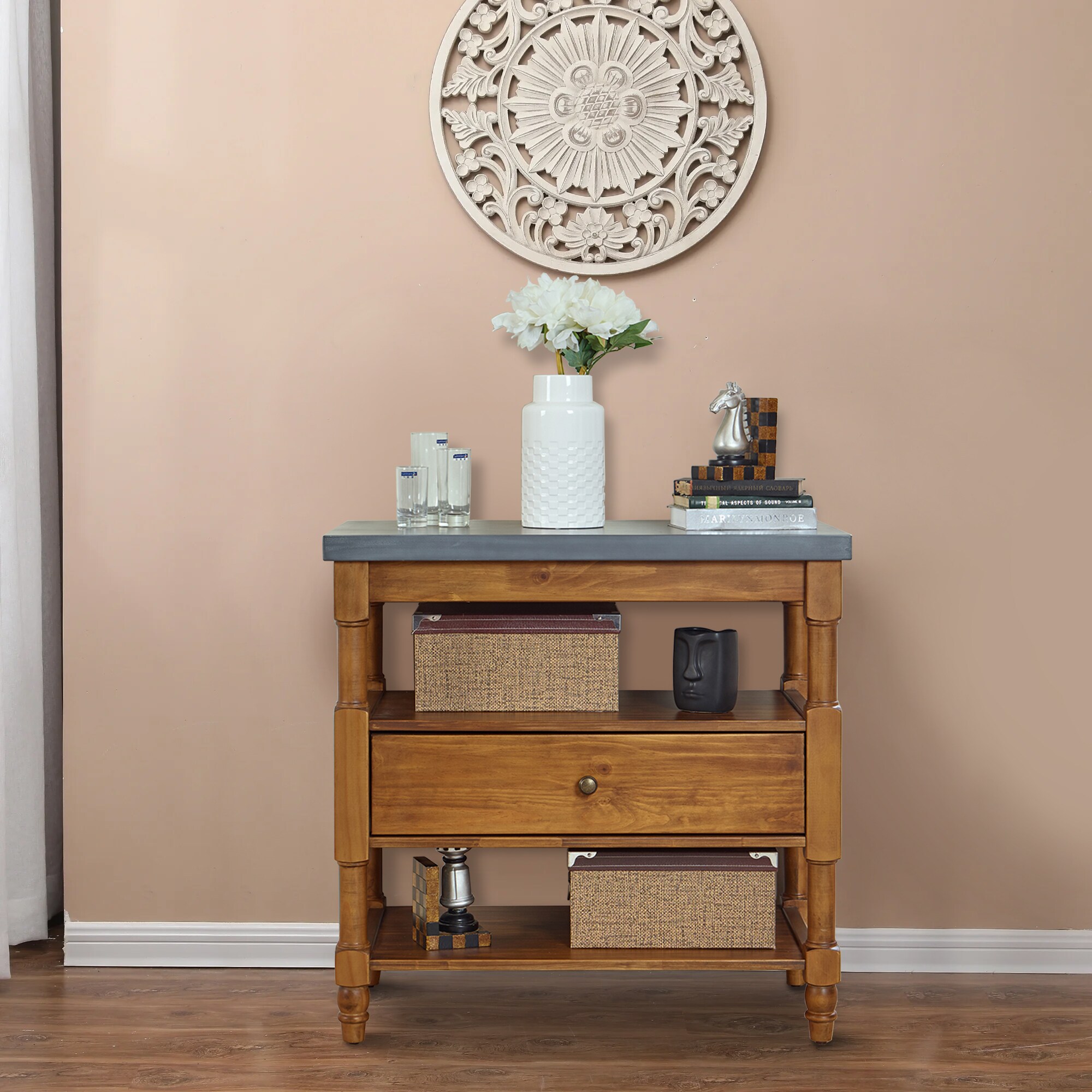 CASAINC WF-CT1003WC-MR Console table Modern Gray Console Table