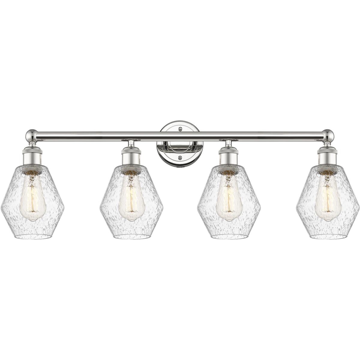 Innovations Lighting - 616-4W-PN-G654-6 Cindyrella Bathroom Vanity Light Polished Nickel