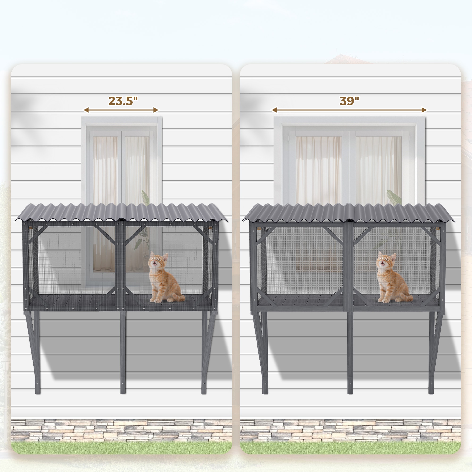 Afoxsos LAF0424PG16 Dog-Houses - View #4