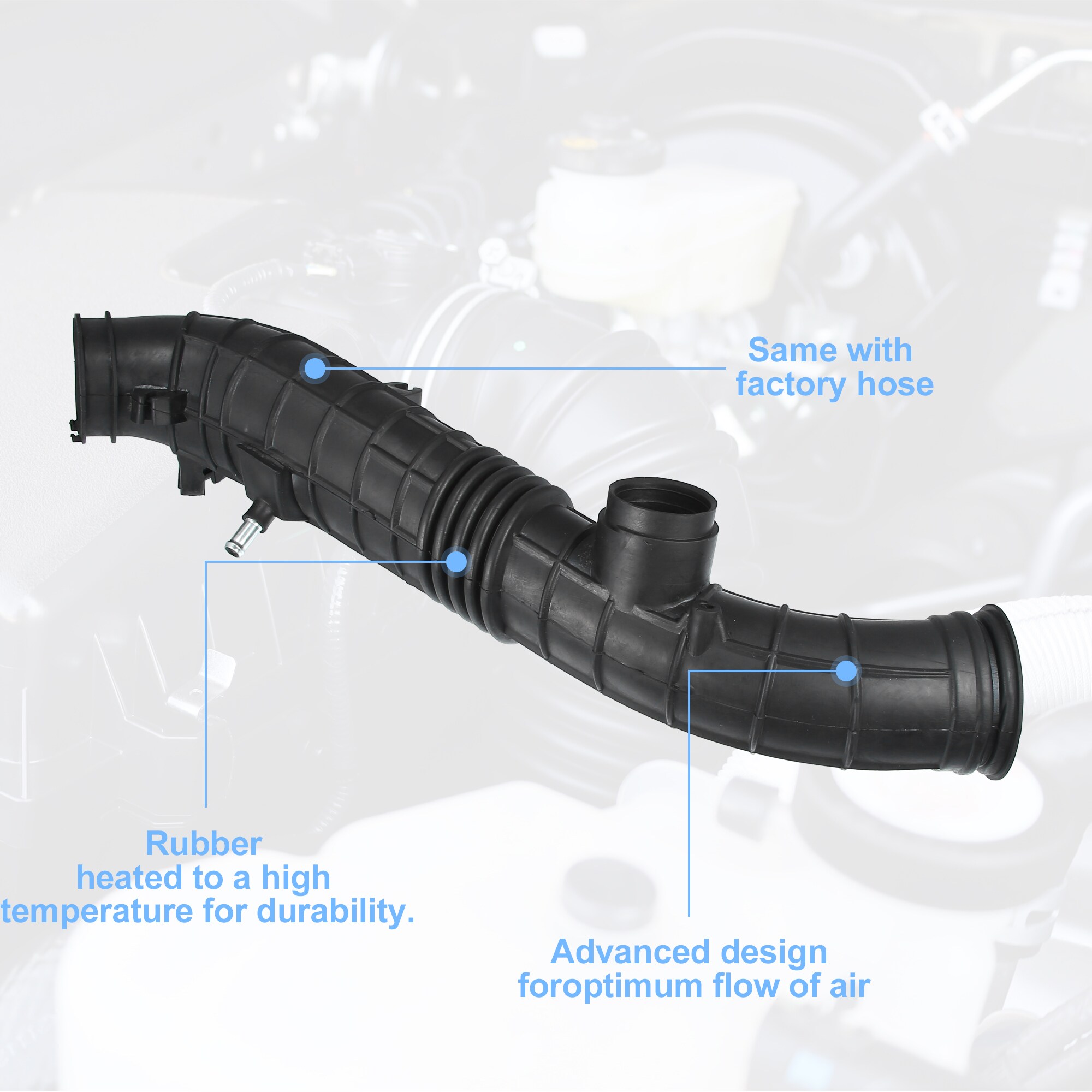 Unique Bargains S26011200UX1034 Ope-Air-Filters - View #3