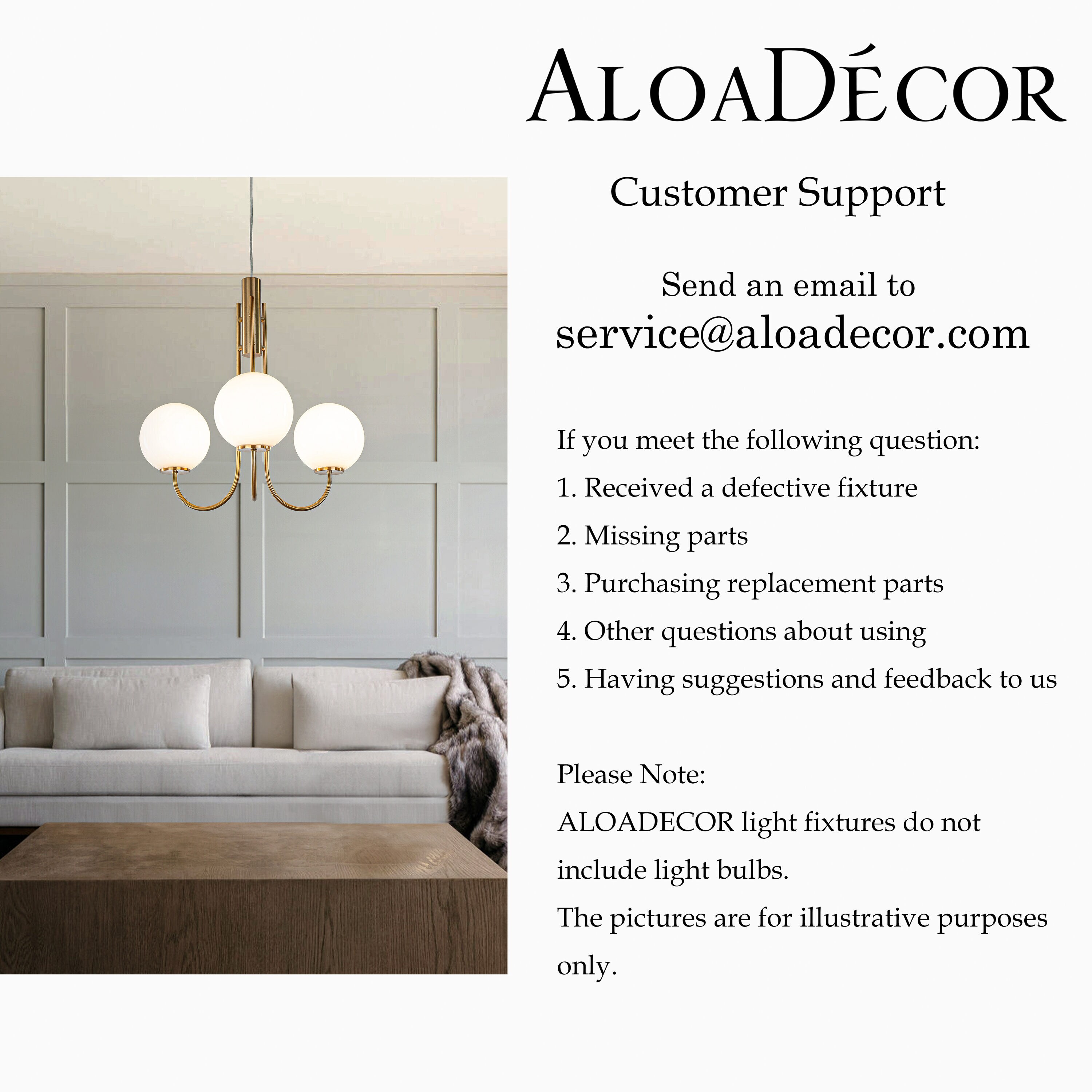 AloaDecor Lighting L7236D62NB09A b090015 - View #10