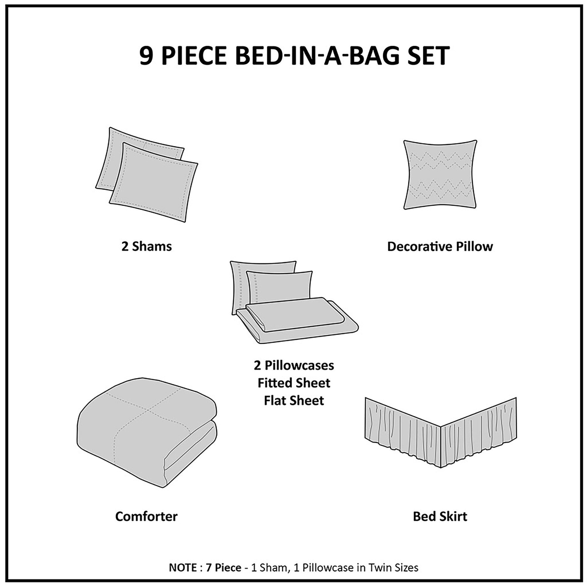 Madison Park Essentials MPE10-205 bedding - View #5