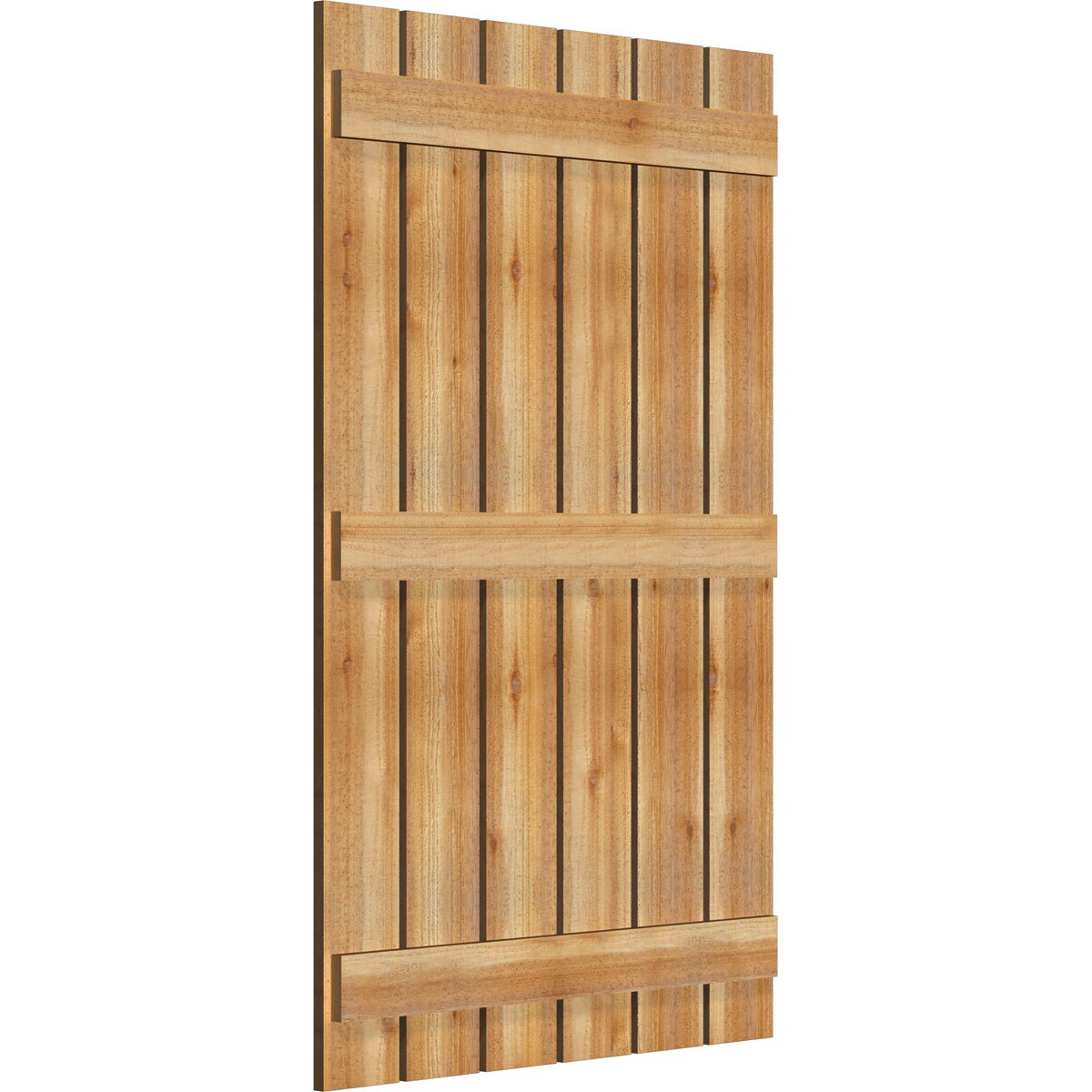 Ekena Millwork RBS06S35X055RWR Exterior-Shutters - View #2