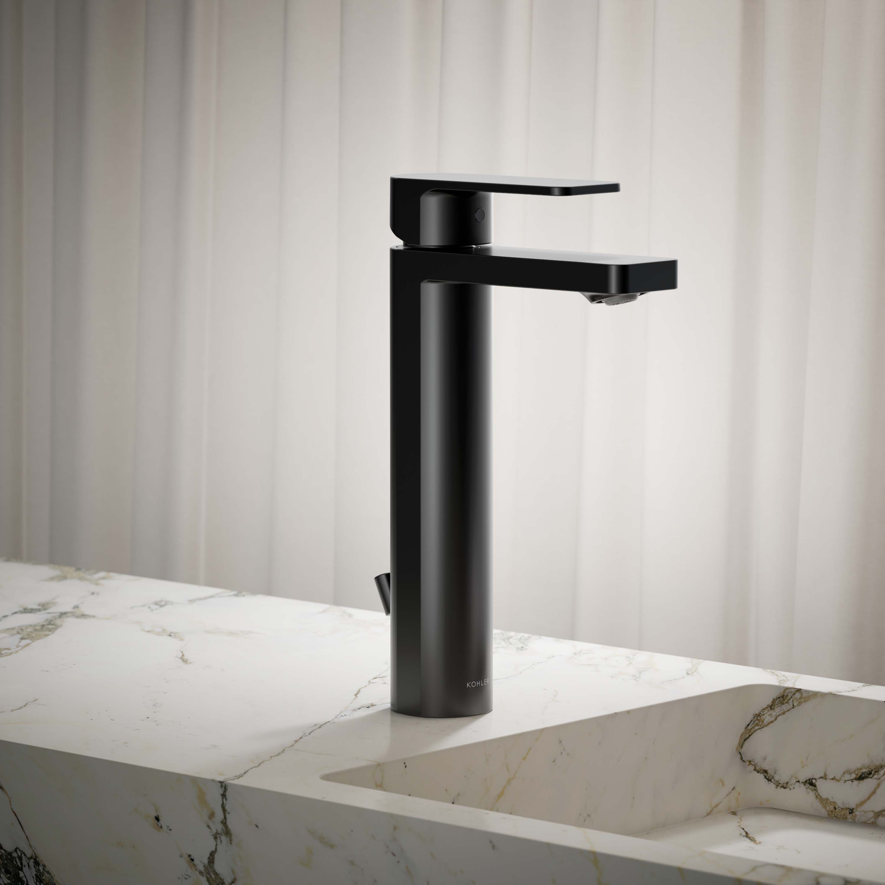 Kohler K-23472-4-BL Parallel Bathroom shops Sink Faucet, Matte Black