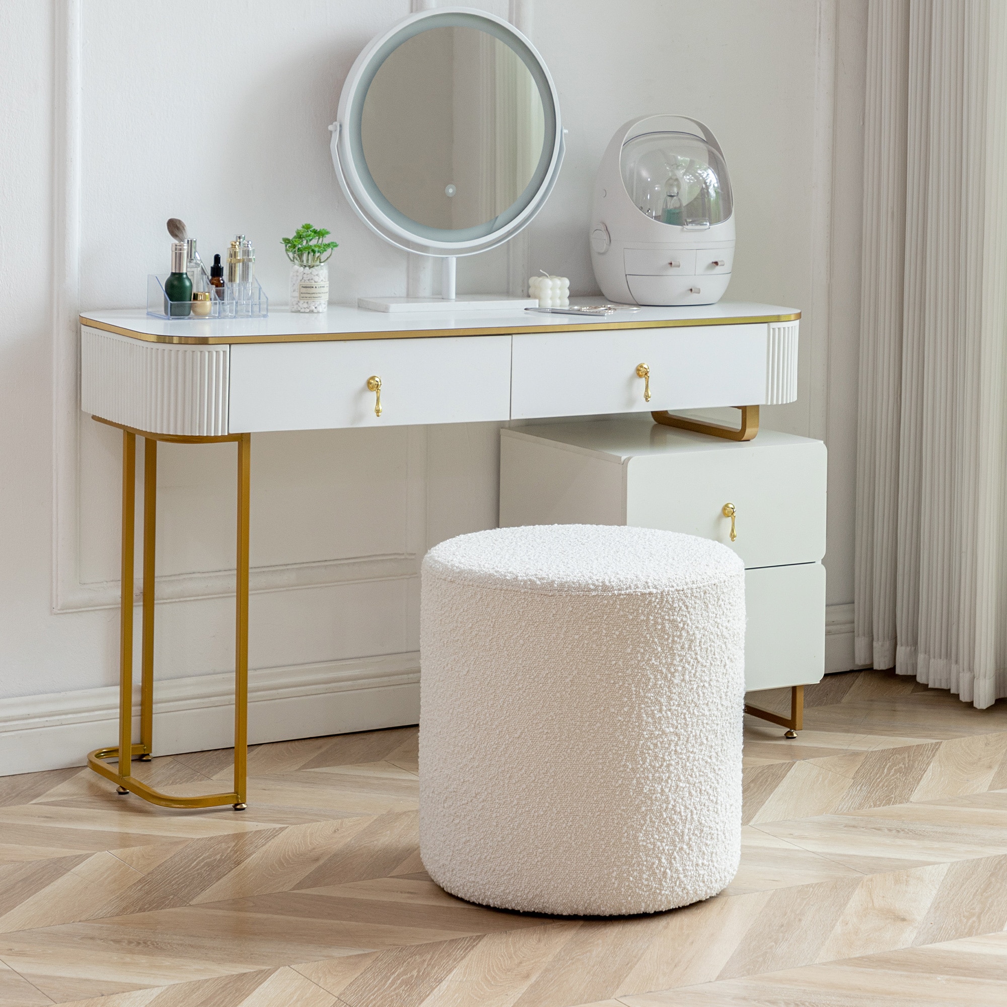 KINWELL BSC109-18-WH Indoor-Ottomans - View #3