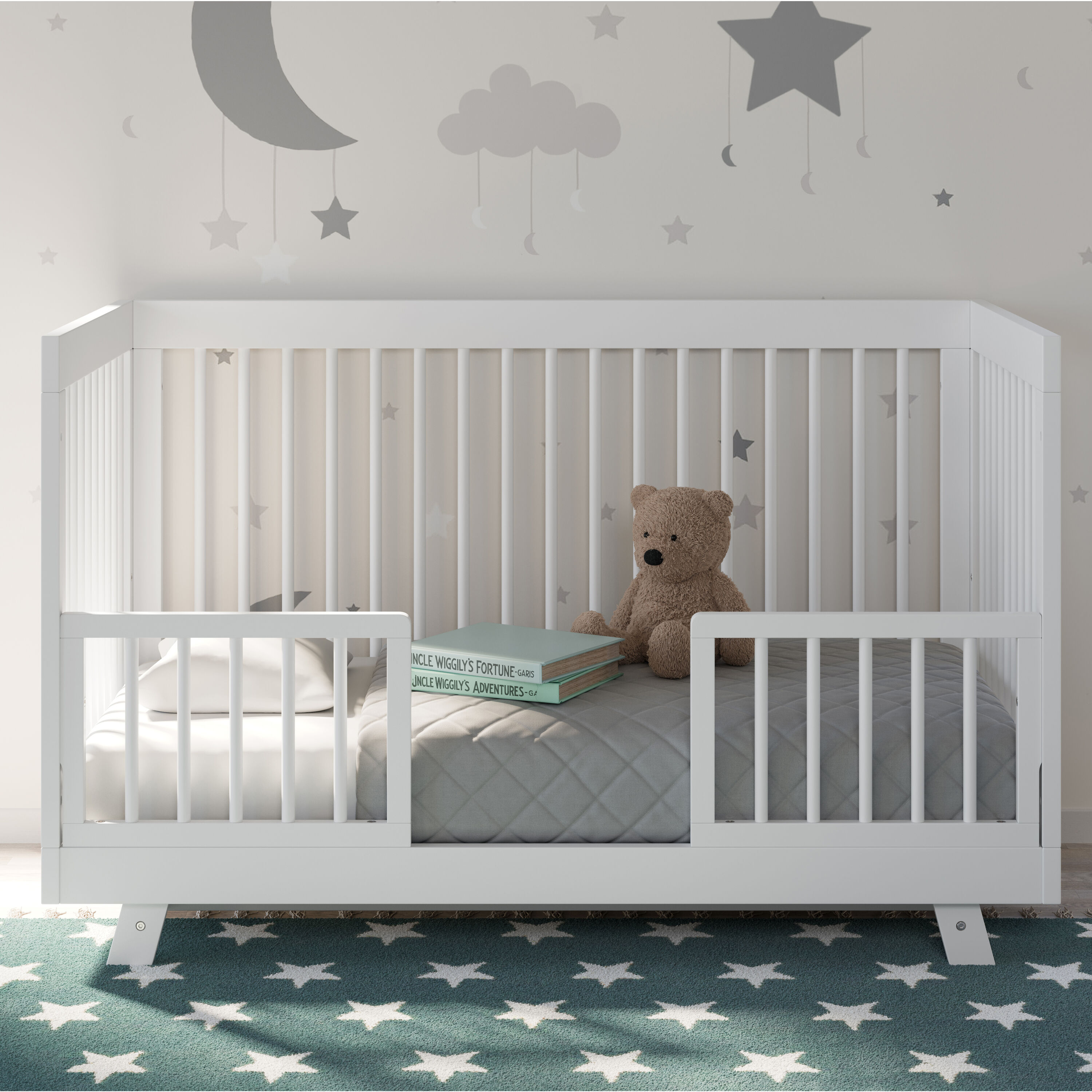 Graco bed rails clearance