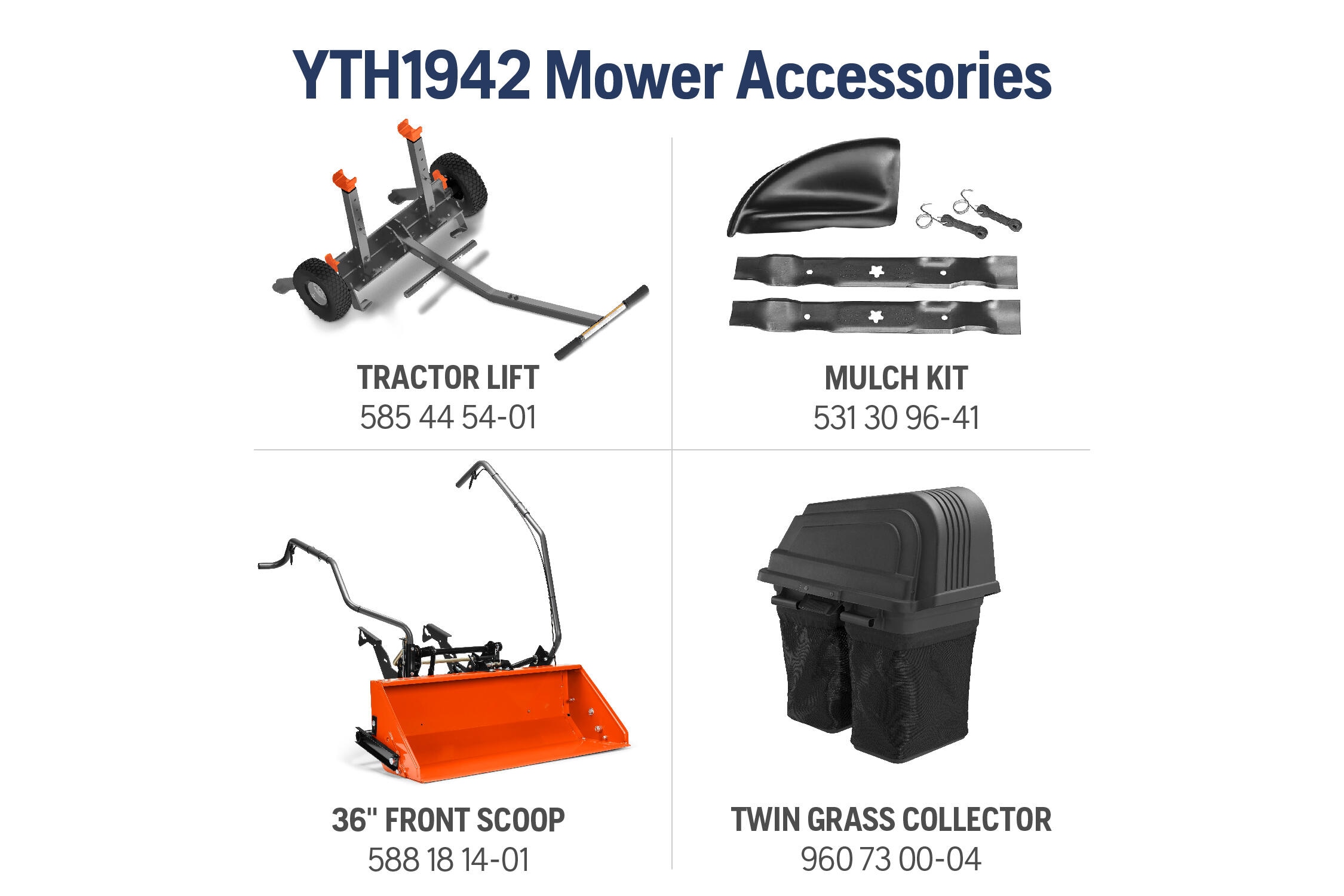 Husqvarna YTH18542 CARB 42 in 18.5 HP Gas Riding Lawn Mower CARB