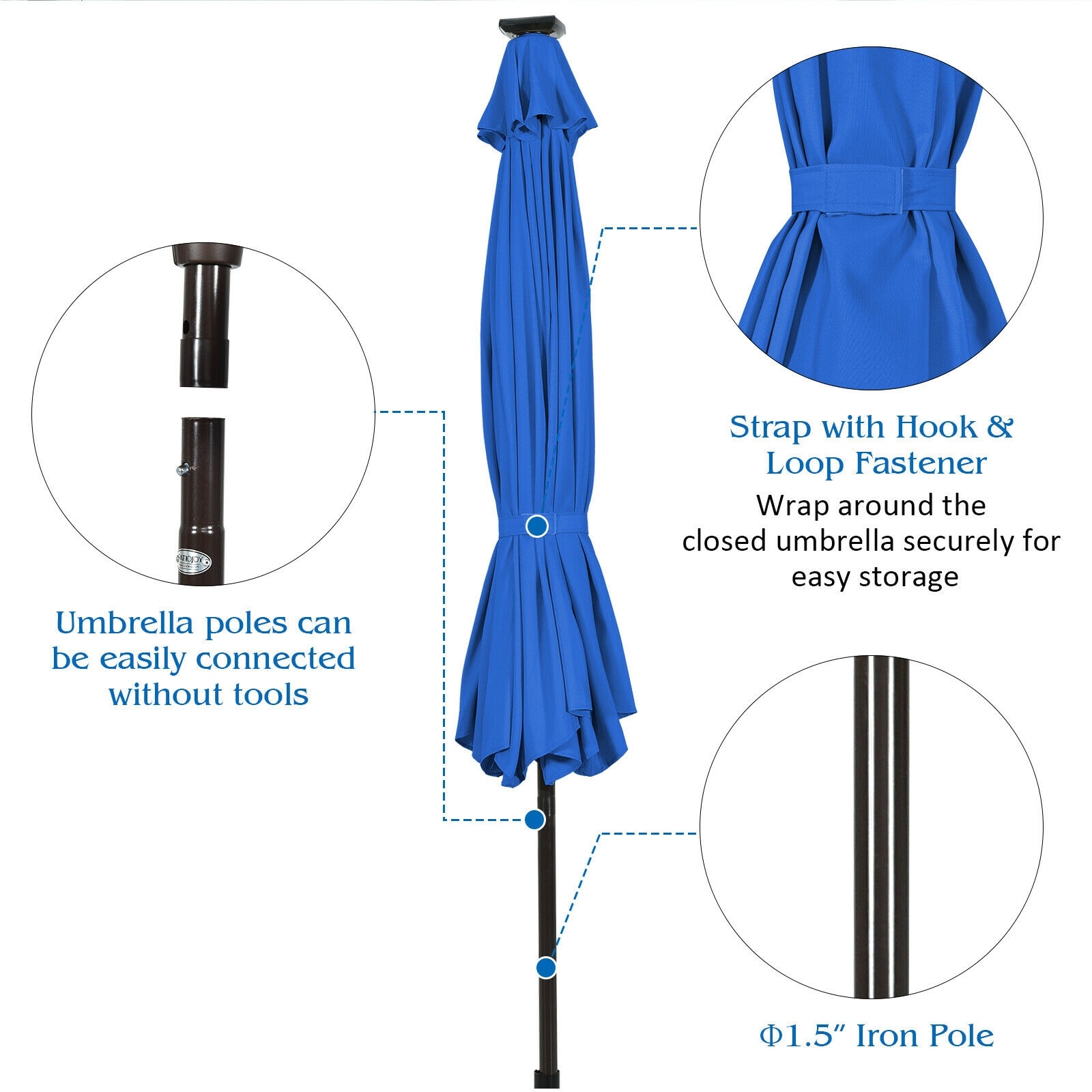 Forclover HYFAS37NY Umbrellas-2 - View #3