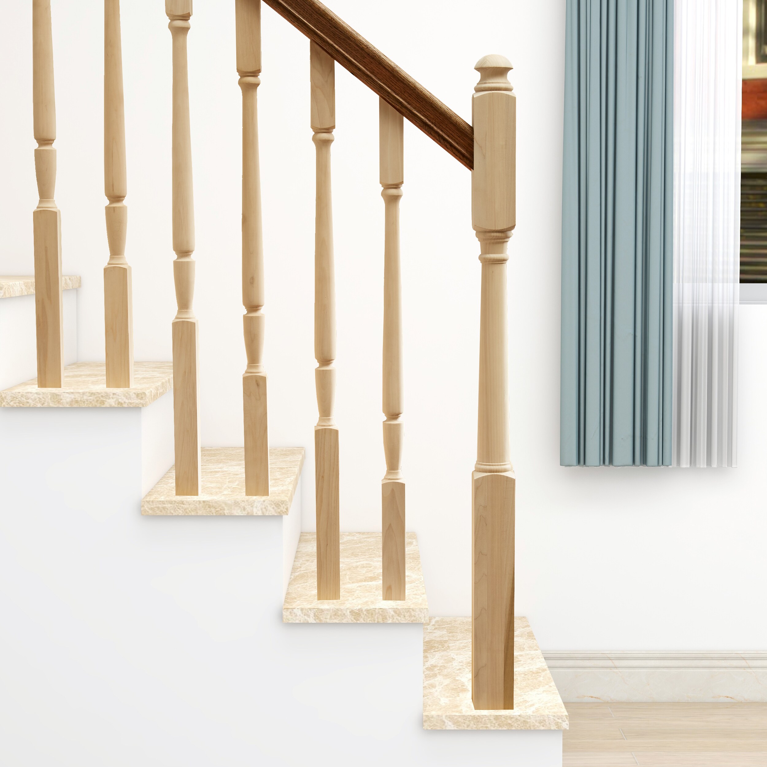 RELIABILT WG4045MTS48POP Interior-Stairpart-Newel-Posts - View #5
