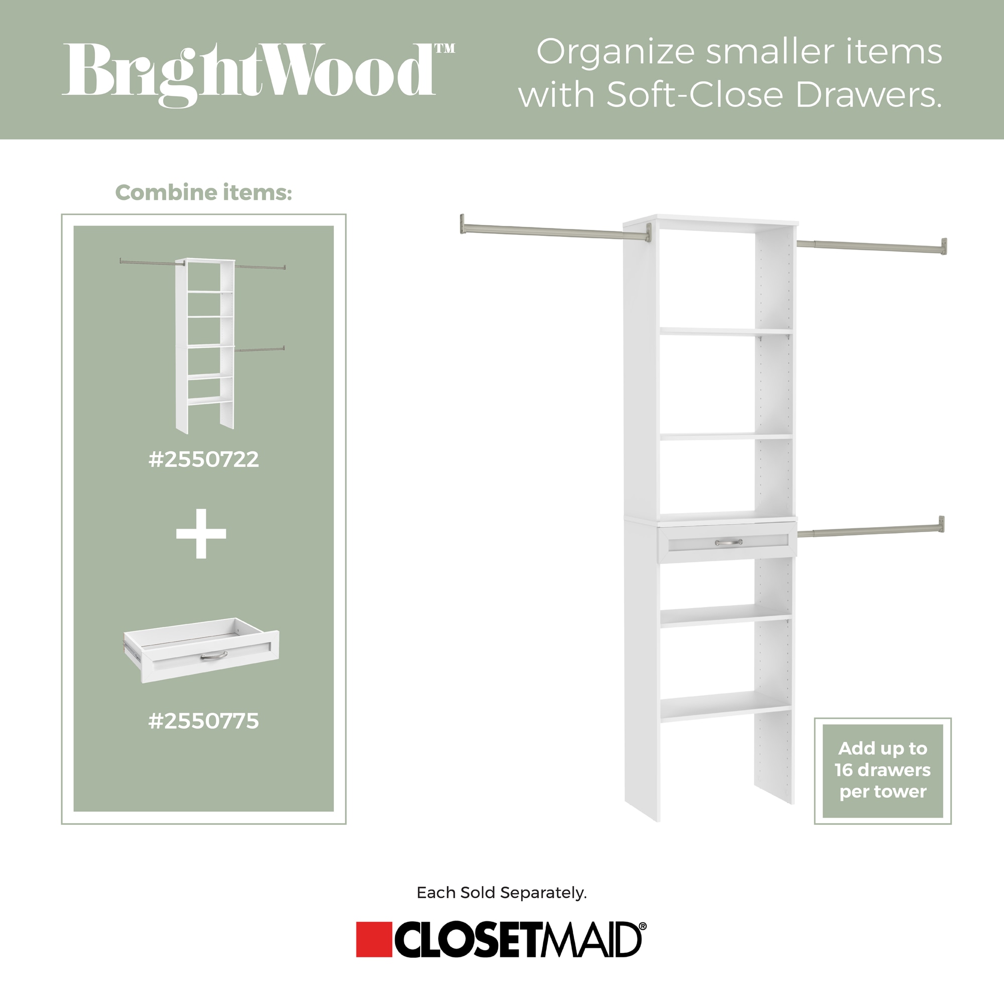 ClosetMaid 5442 Wood-Closet-Kits - View #10