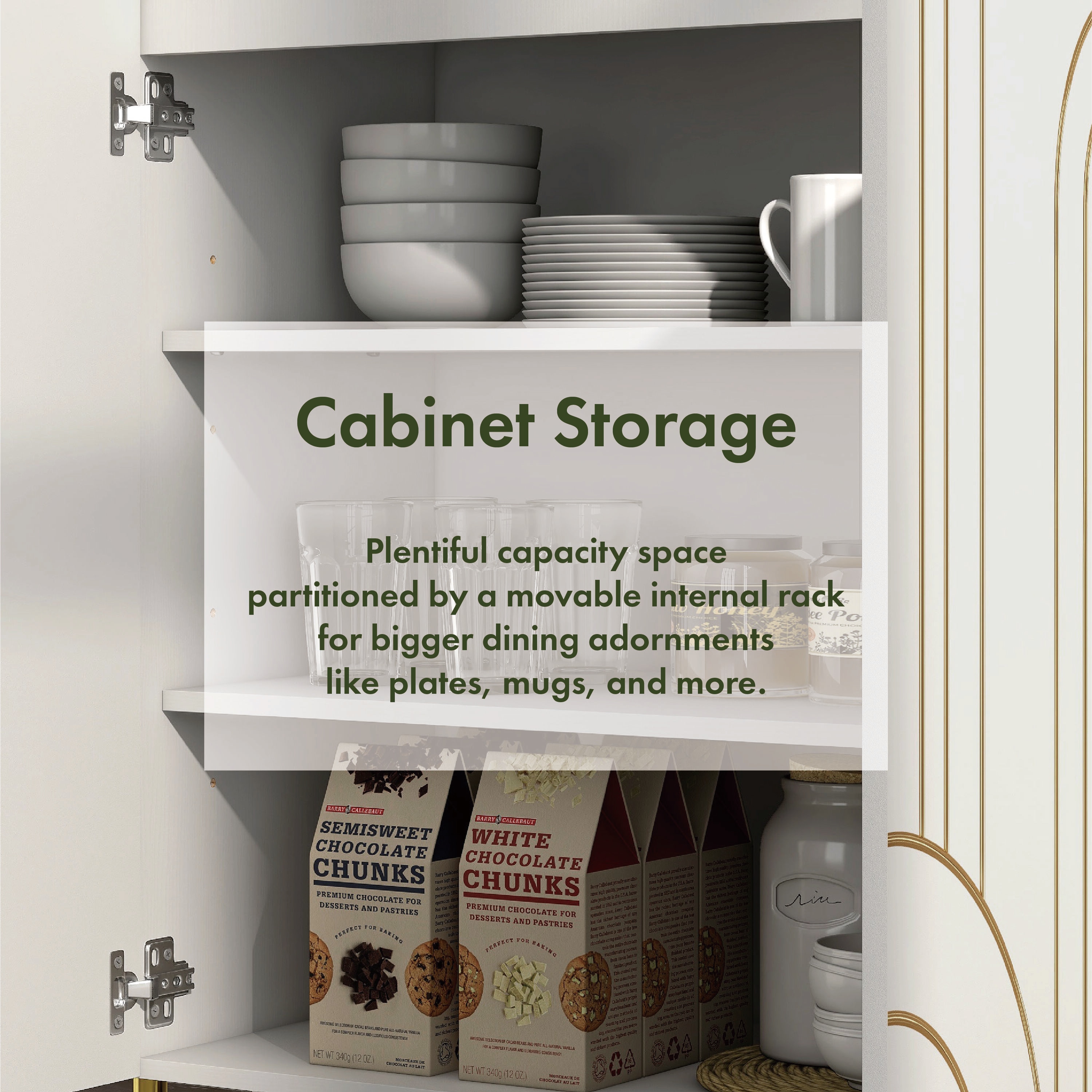 Furniture of America YNJ-2371C2 Dining-Kitchen-Storarge - View #13