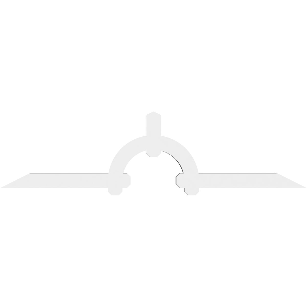 Ekena Millwork GBP084X21X0404ERI00 Exterior-Brackets-Braces - View #2