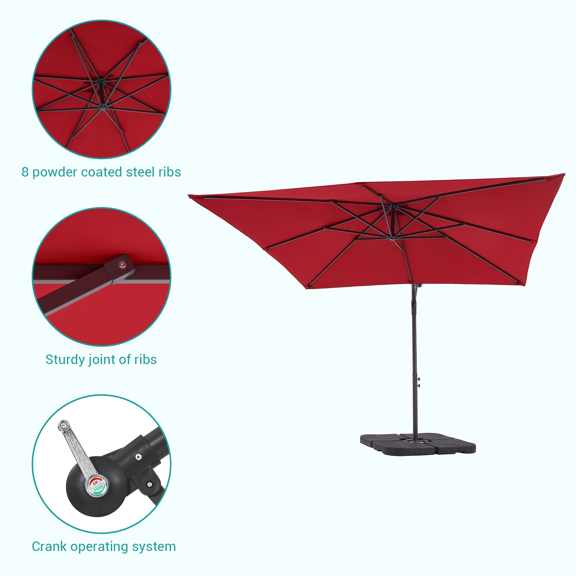 ACEGOSES LW-51RD Umbrellas-2 - View #5