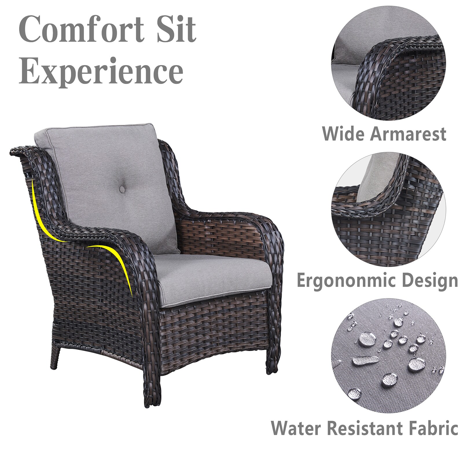 Rilyson FS006-3X2 Patio-Chairs - View #4