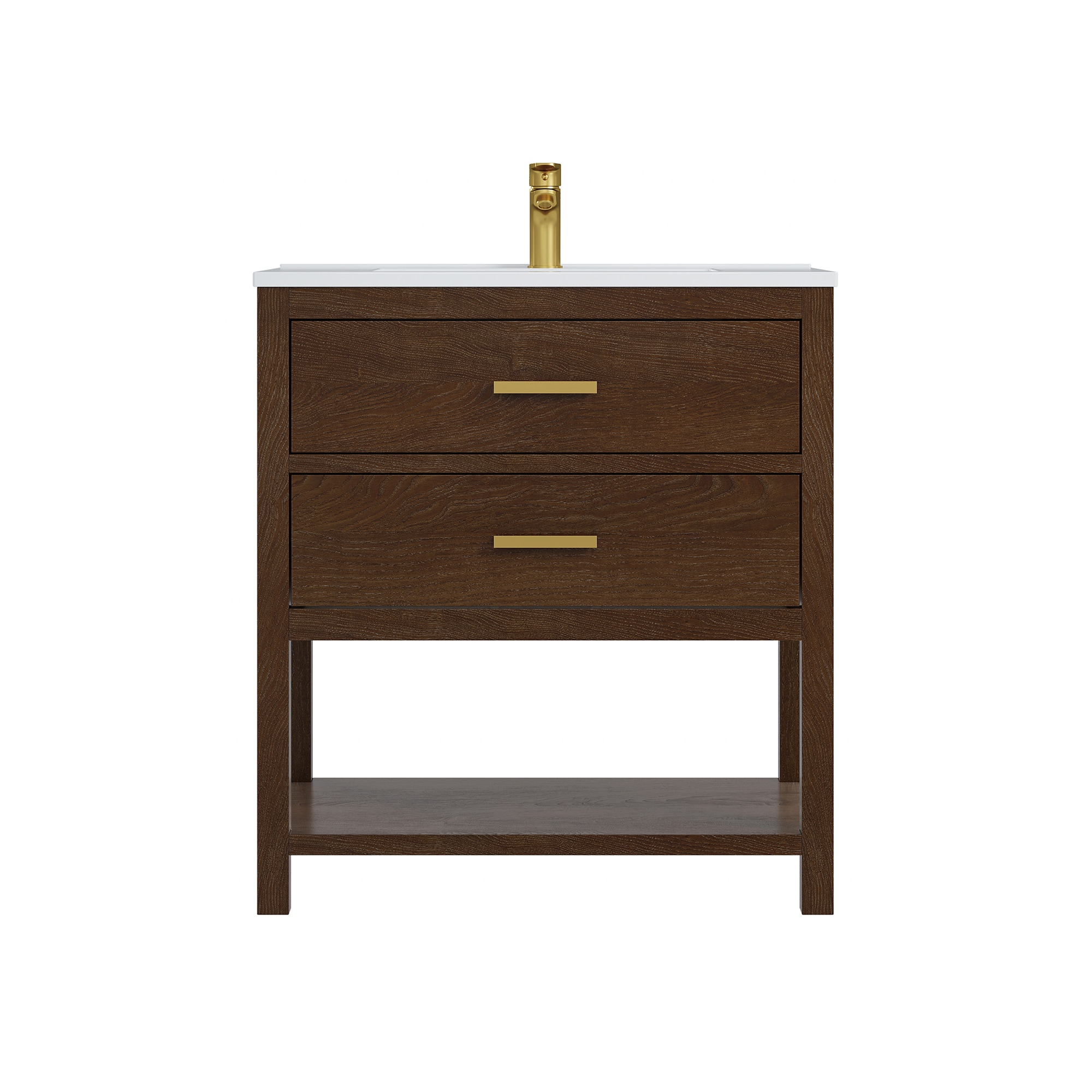 DELUXE LIVING V24030KD-30WT Bath-Vanity-Combo - View #2