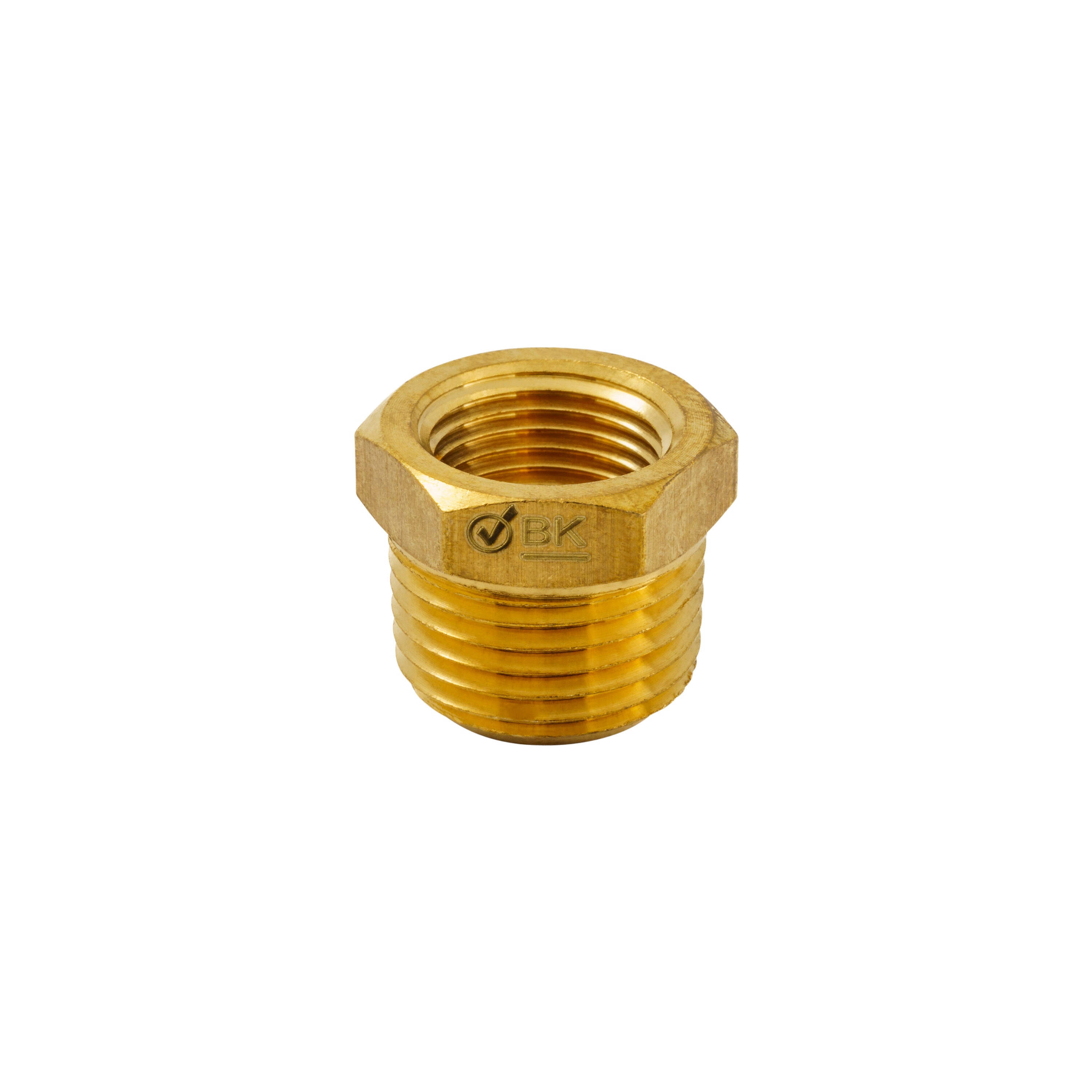 Proline Series 3/8-in x 1/2-in Threaded Male Adapter Bushing Fitting in the Brass  Fittings department at