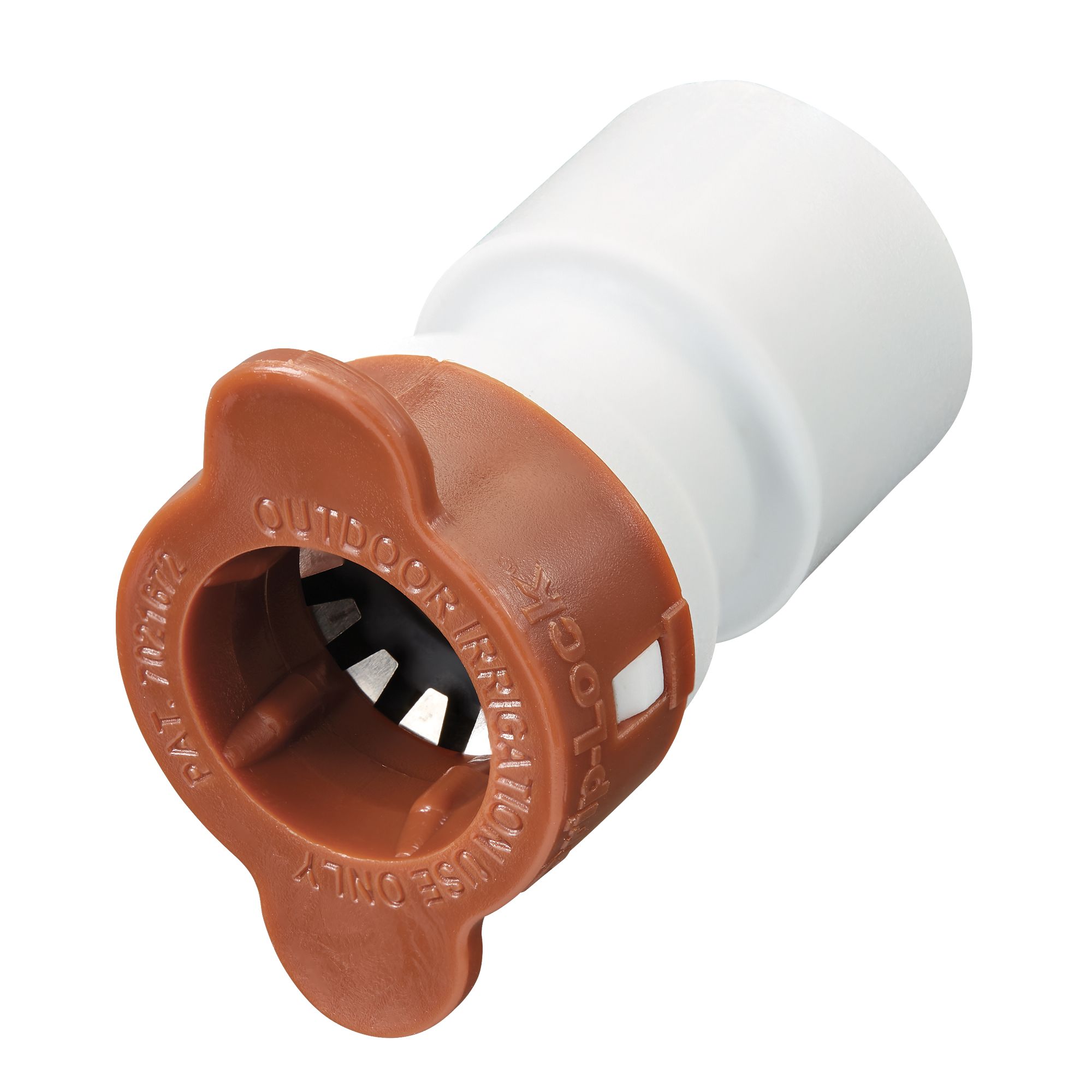 Orbit 67448 1/2-in Polyethylene Push-Fit Drip Irrigation Female Adapter