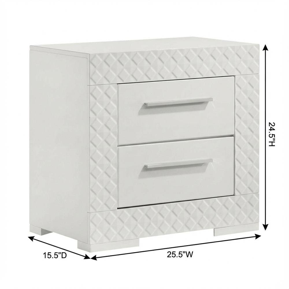 FurniFact BO3785603WHT nightstands - View #6