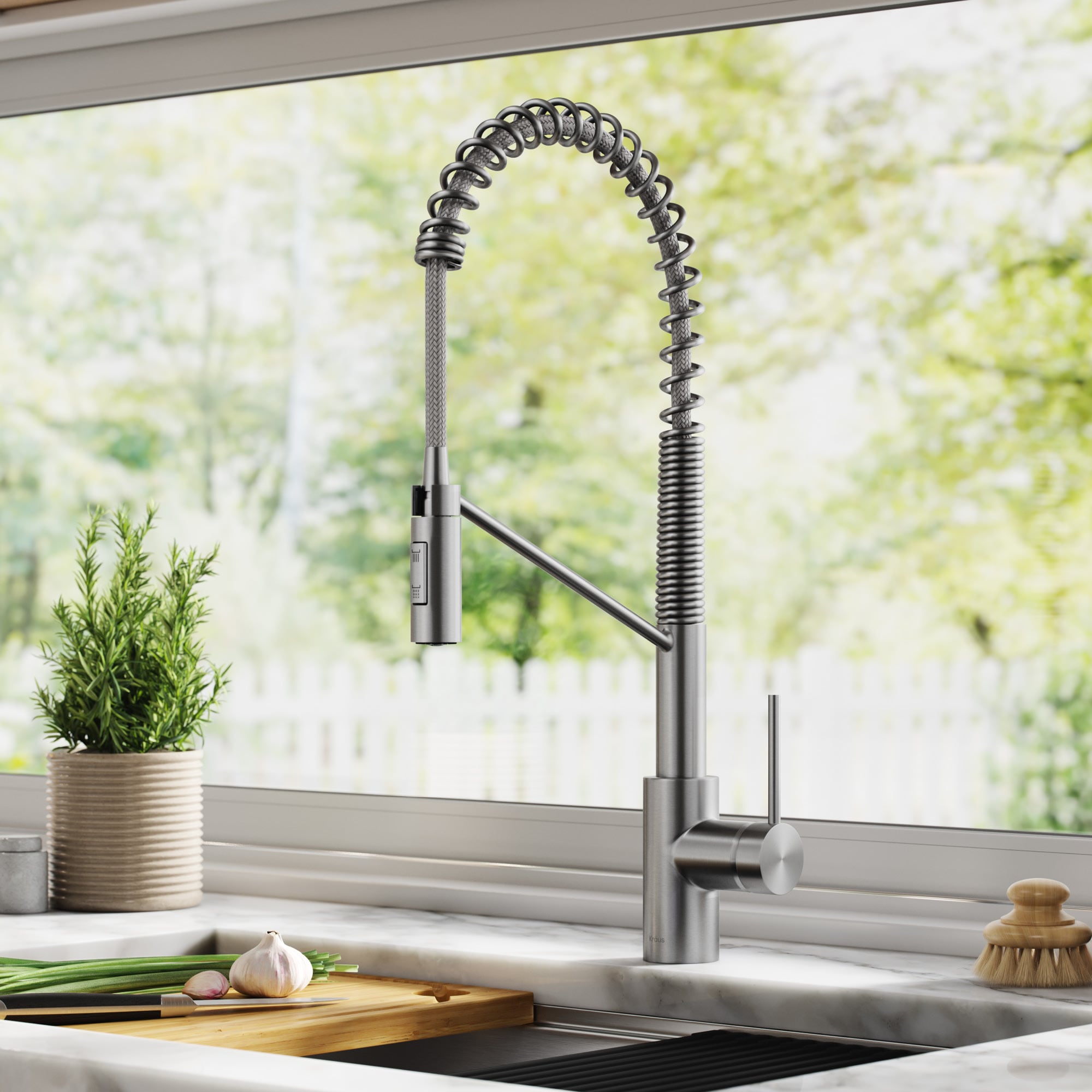 Kraus KPF-2631SFS Kitchen-Faucets - View #3