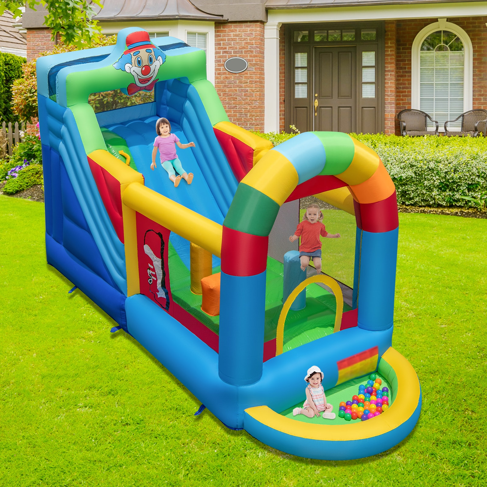 Slickblue D-CO-SU33611PN Bounce-Houses - View #2